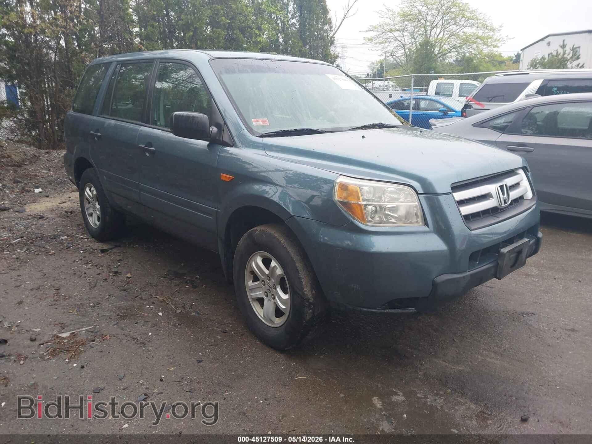 Фотография 5FNYF18196B016342 - HONDA PILOT 2006