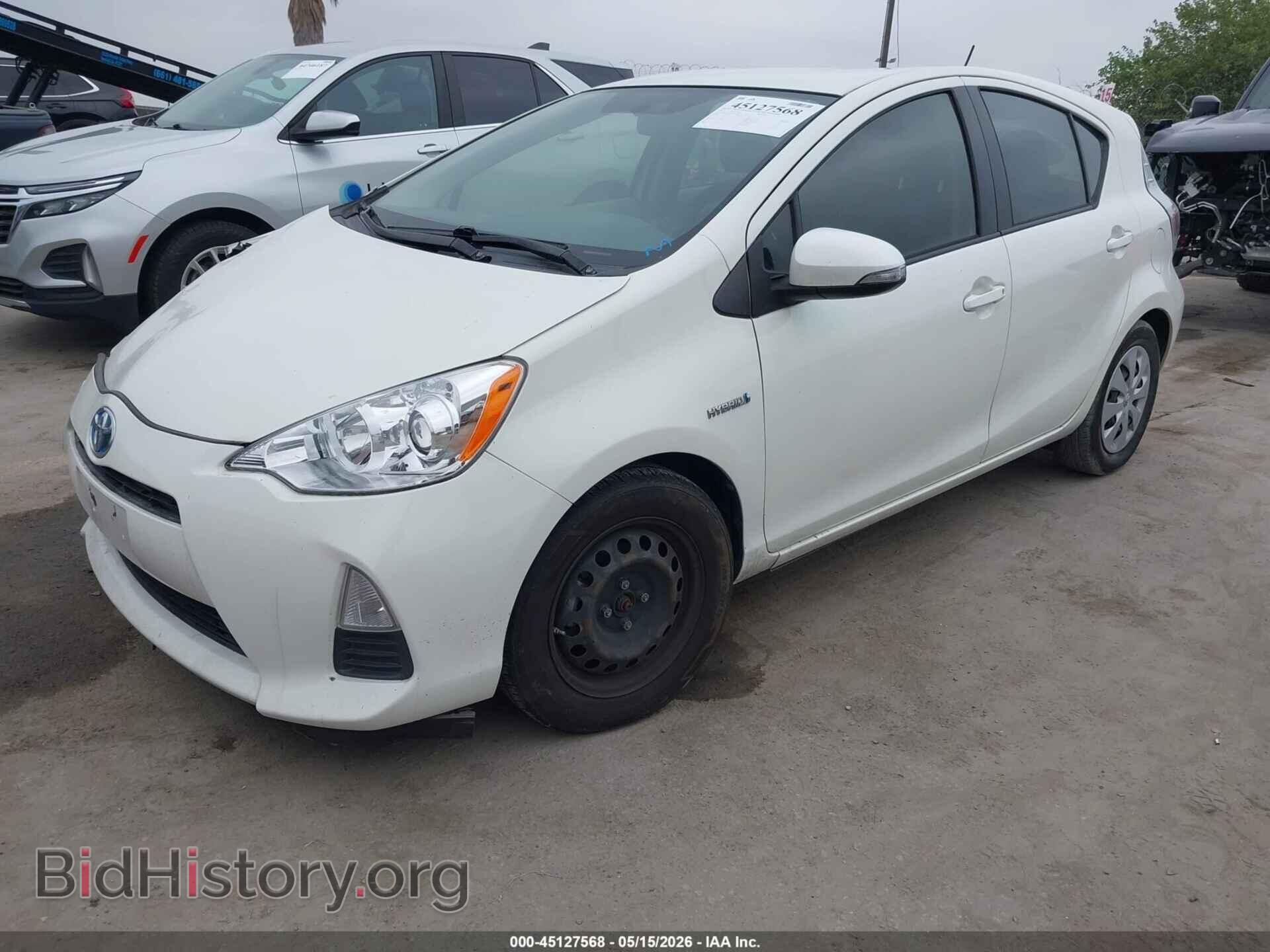 2012 TOYOTA PRIUS C - VIN: JTDKDTB37C1022355 - Фото 2
