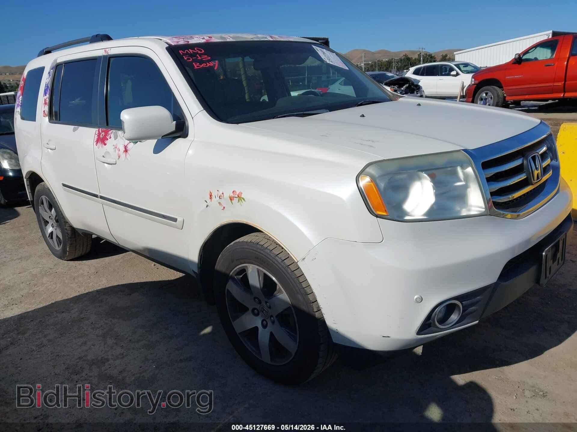 Фотография 5FNYF4H92CB031381 - HONDA PILOT 2012