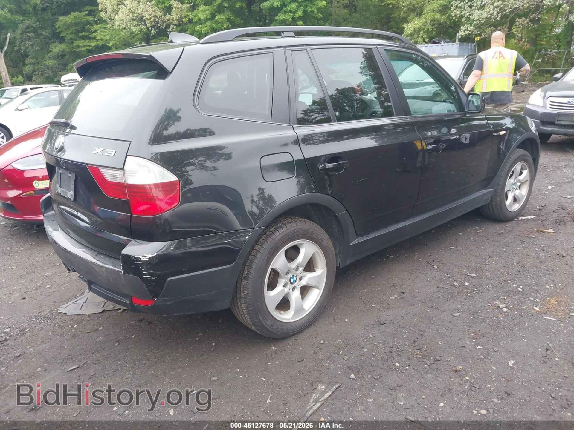 2007 BMW X3 - VIN: WBXPC93407WF08989 - Photo 4