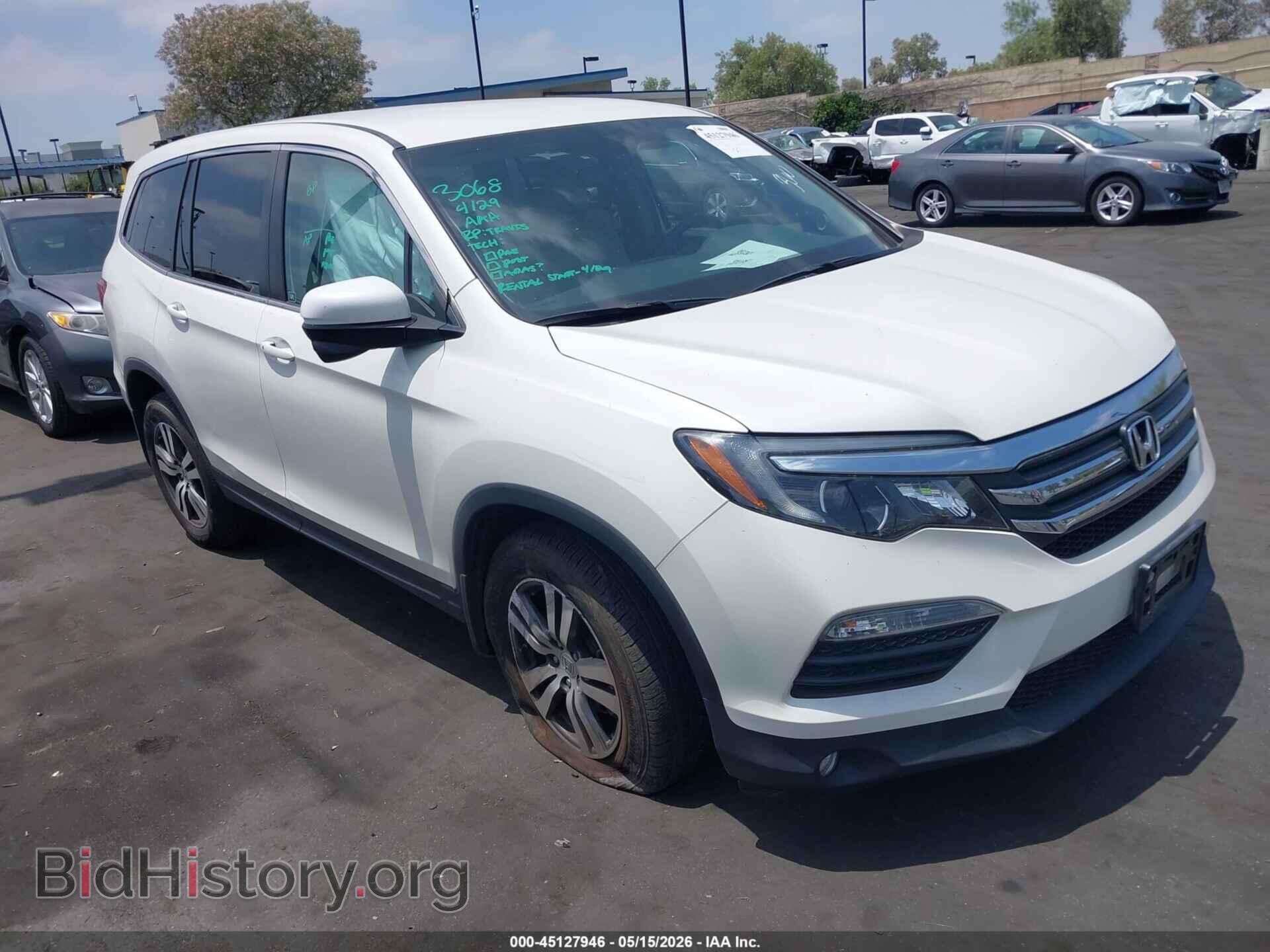 Photo 5FNYF5H33HB018762 - HONDA PILOT 2017