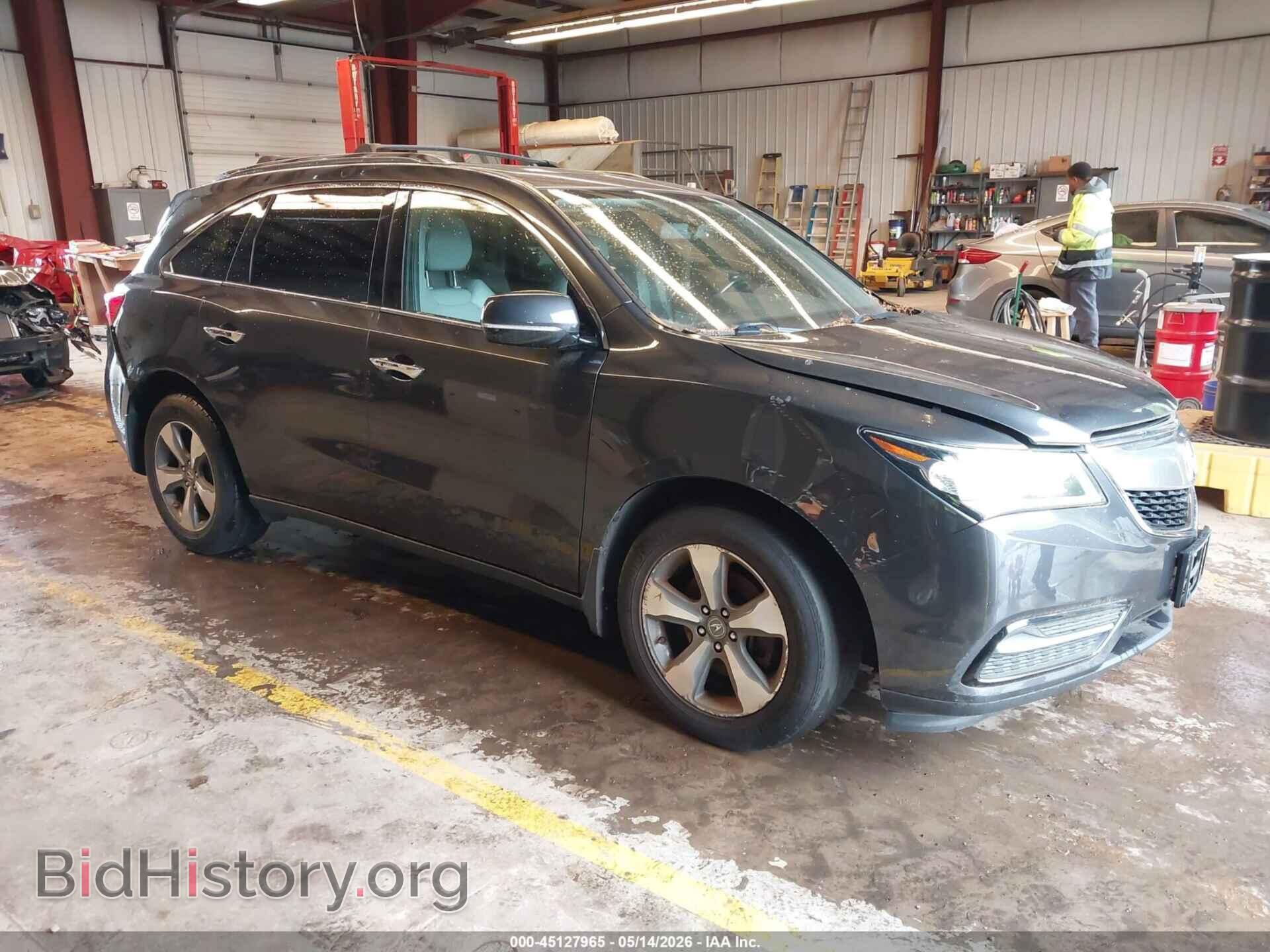 Фотография 5FRYD4H26EB038117 - ACURA MDX 2014