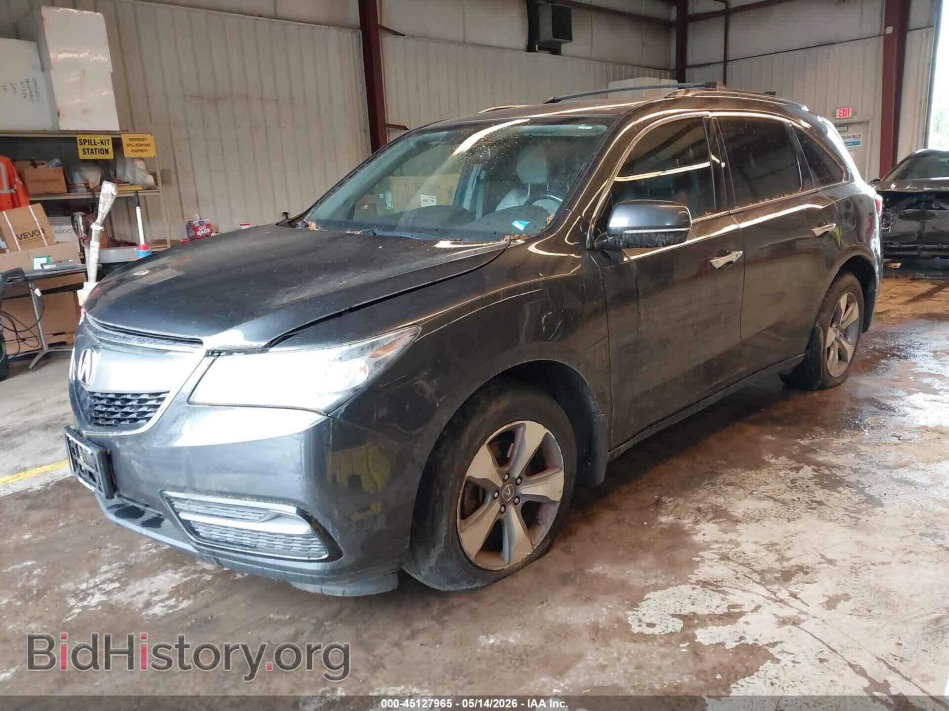 2014 ACURA MDX - VIN: 5FRYD4H26EB038117 - Фото 2