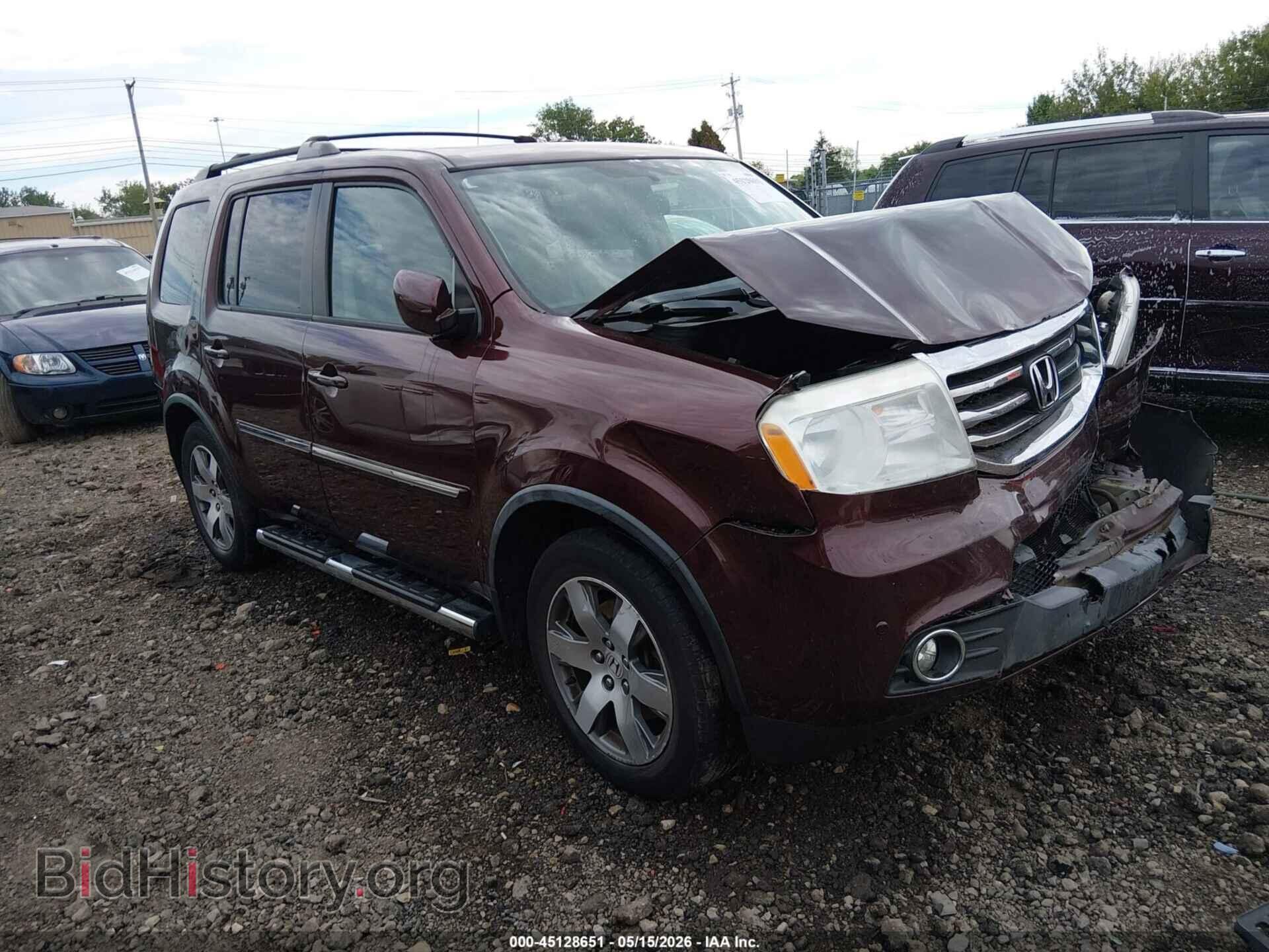 Фотография 5FNYF4H99EB006755 - HONDA PILOT 2014