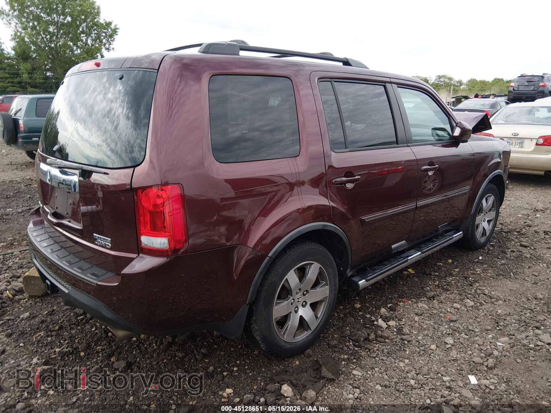2014 HONDA PILOT - VIN: 5FNYF4H99EB006755 - Фото 4