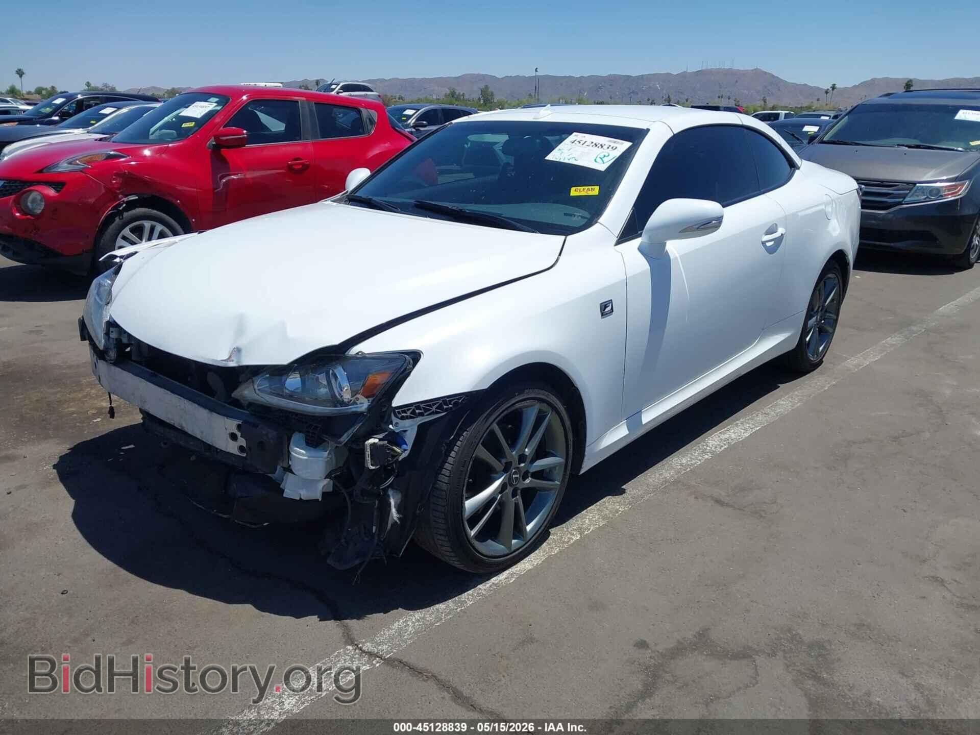 2013 LEXUS IS 250C - VIN: JTHFF2C23D2526617 - Фото 2
