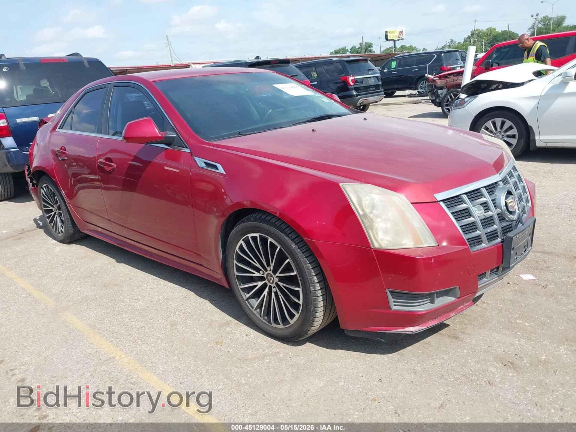 Photo 1G6DA5E57C0105951 - CADILLAC CTS 2012