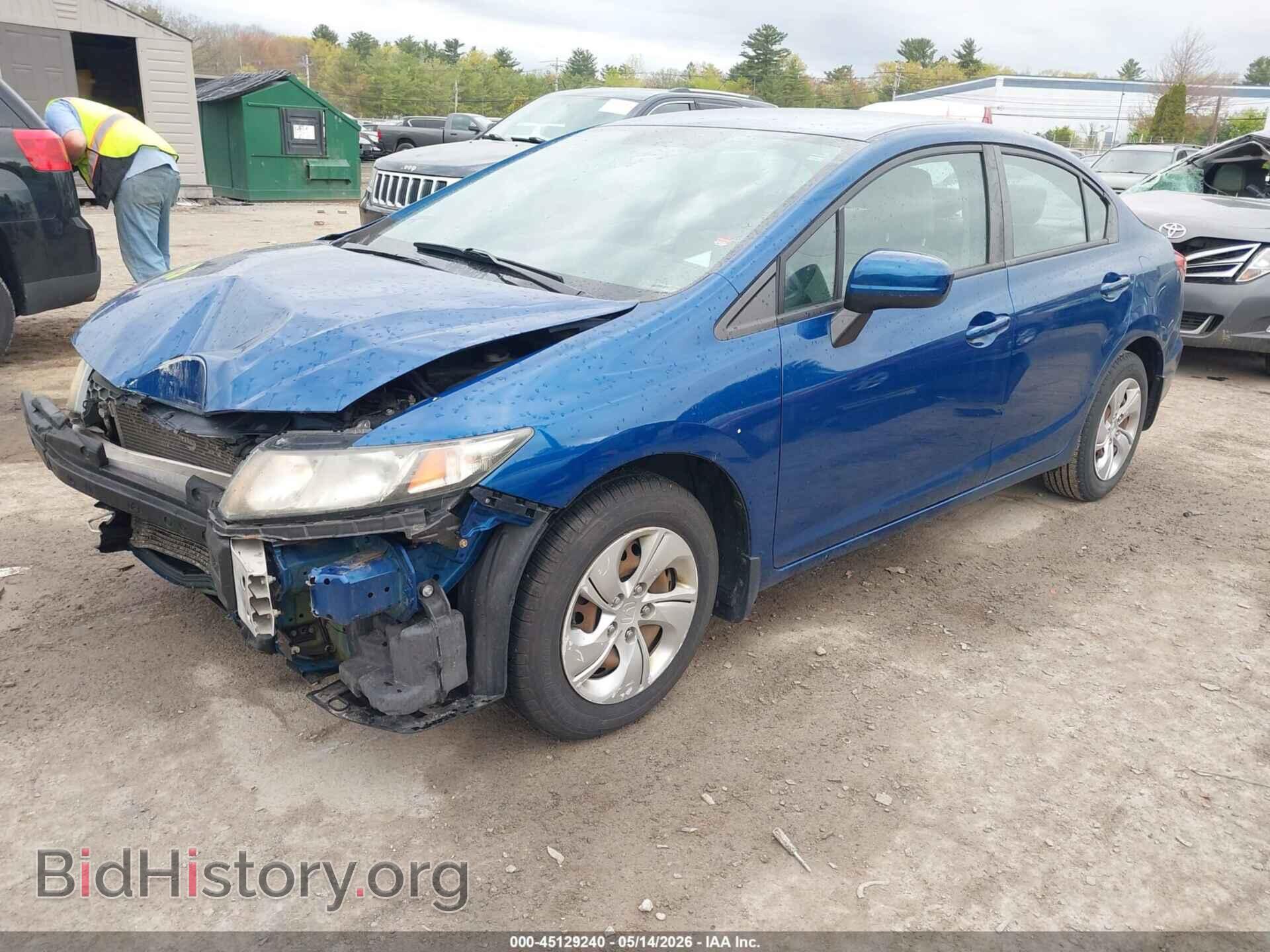 2014 HONDA CIVIC - VIN: 2HGFB2F59EH536775 - Фото 2