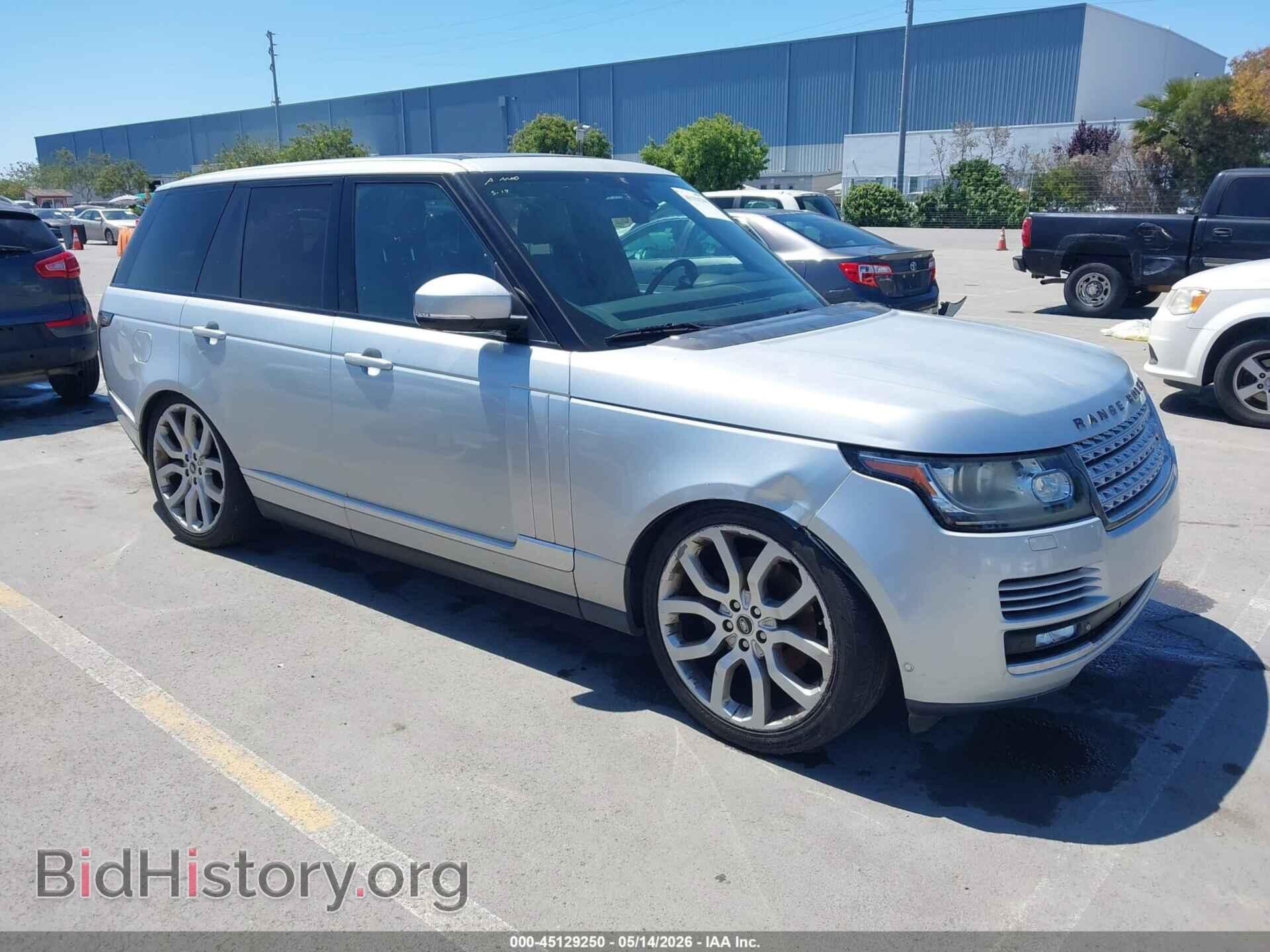 Photo SALGS2VF1EA128730 - LAND ROVER RANGE ROVER 2014