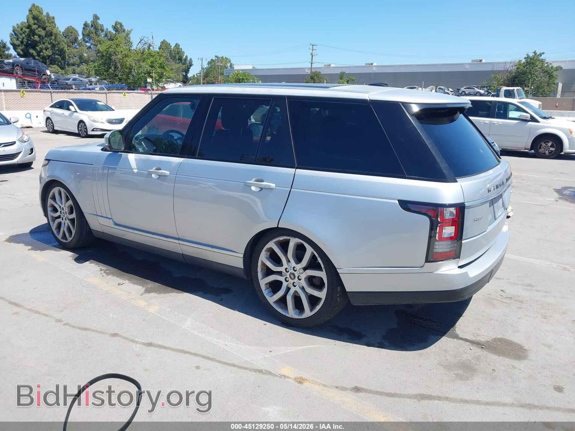 2014 LAND ROVER RANGE ROVER - VIN: SALGS2VF1EA128730 - Фото 3