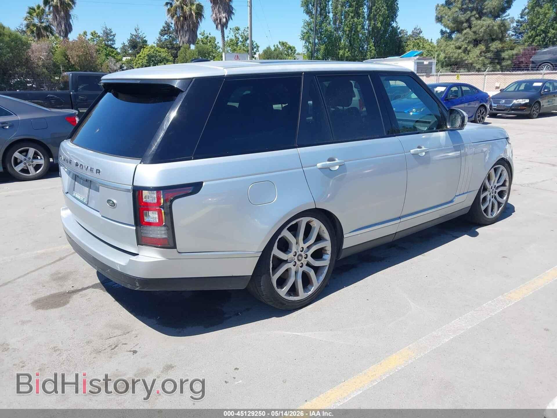 2014 LAND ROVER RANGE ROVER - VIN: SALGS2VF1EA128730 - Фото 4