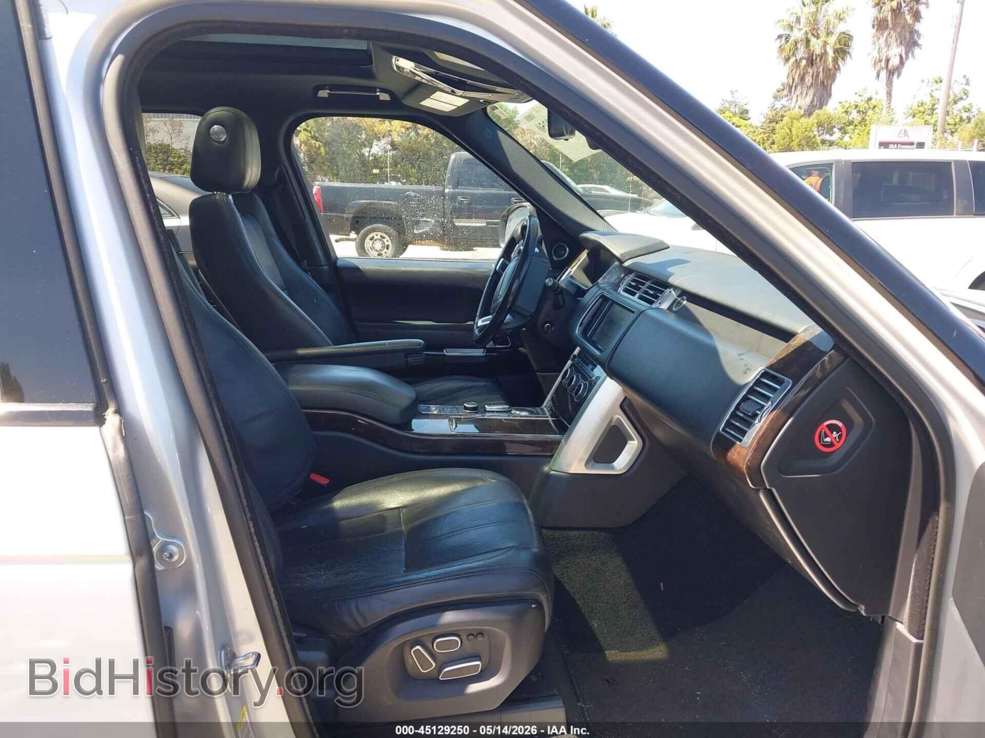 2014 LAND ROVER RANGE ROVER - VIN: SALGS2VF1EA128730 - Фото 5