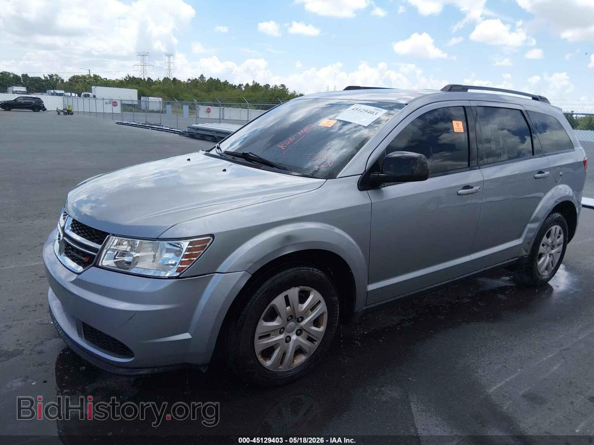2016 DODGE JOURNEY - VIN: 3C4PDCAB1GT148899 - Фото 2