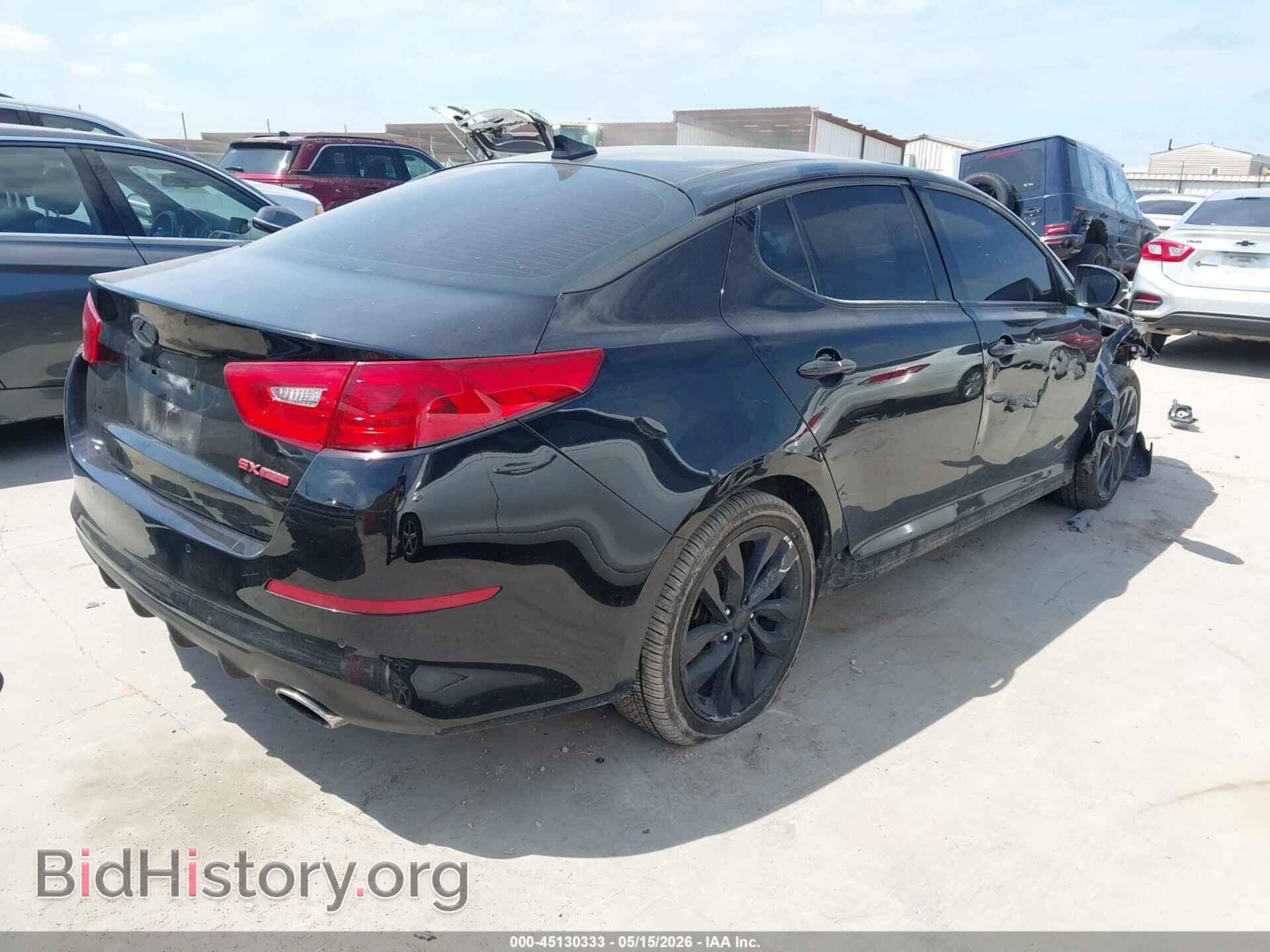 2014 KIA OPTIMA - VIN: 5XXGR4A65EG265470 - Фото 4