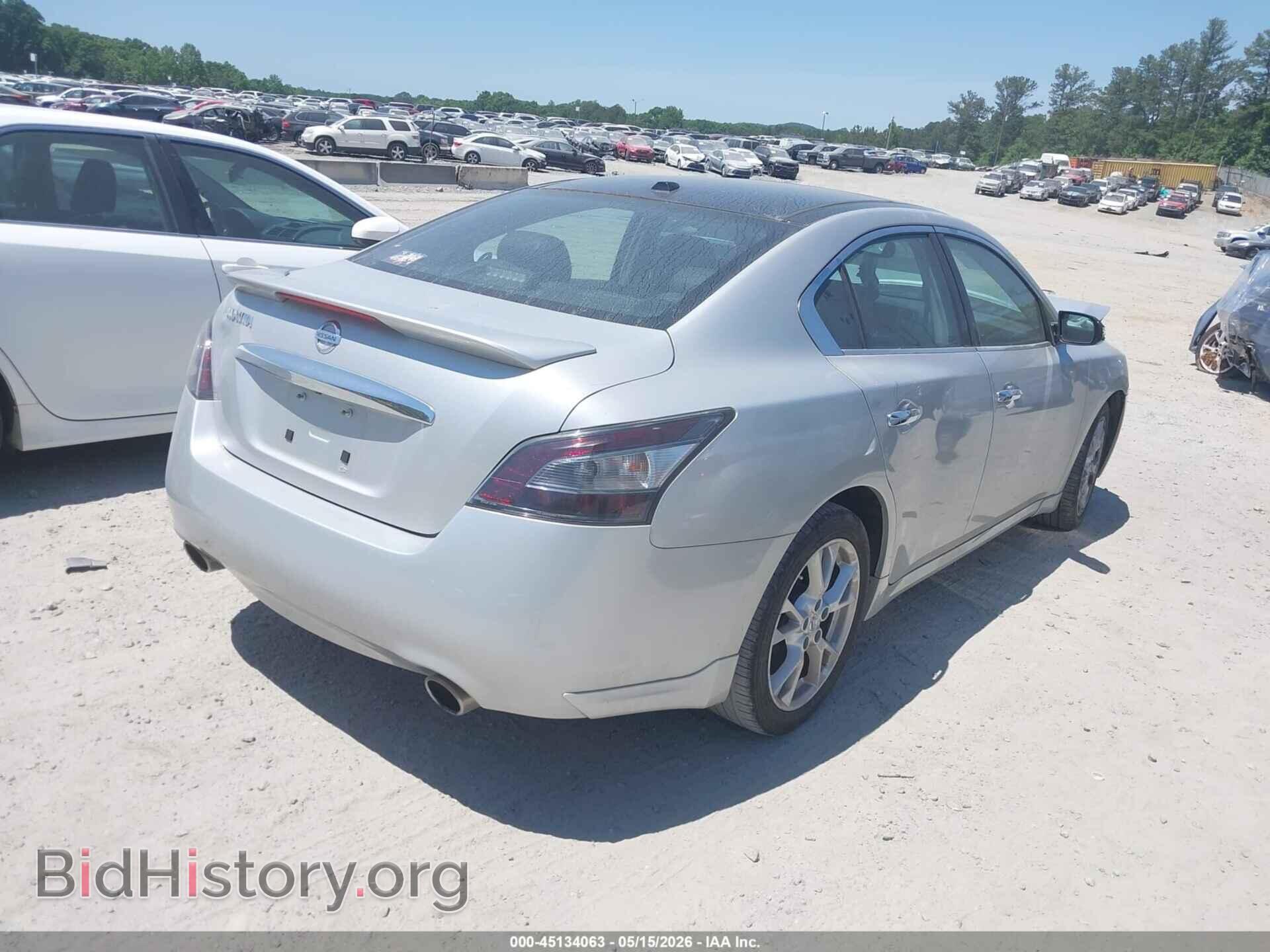 2012 NISSAN MAXIMA - VIN: 1N4AA5AP1CC864249 - Фото 4