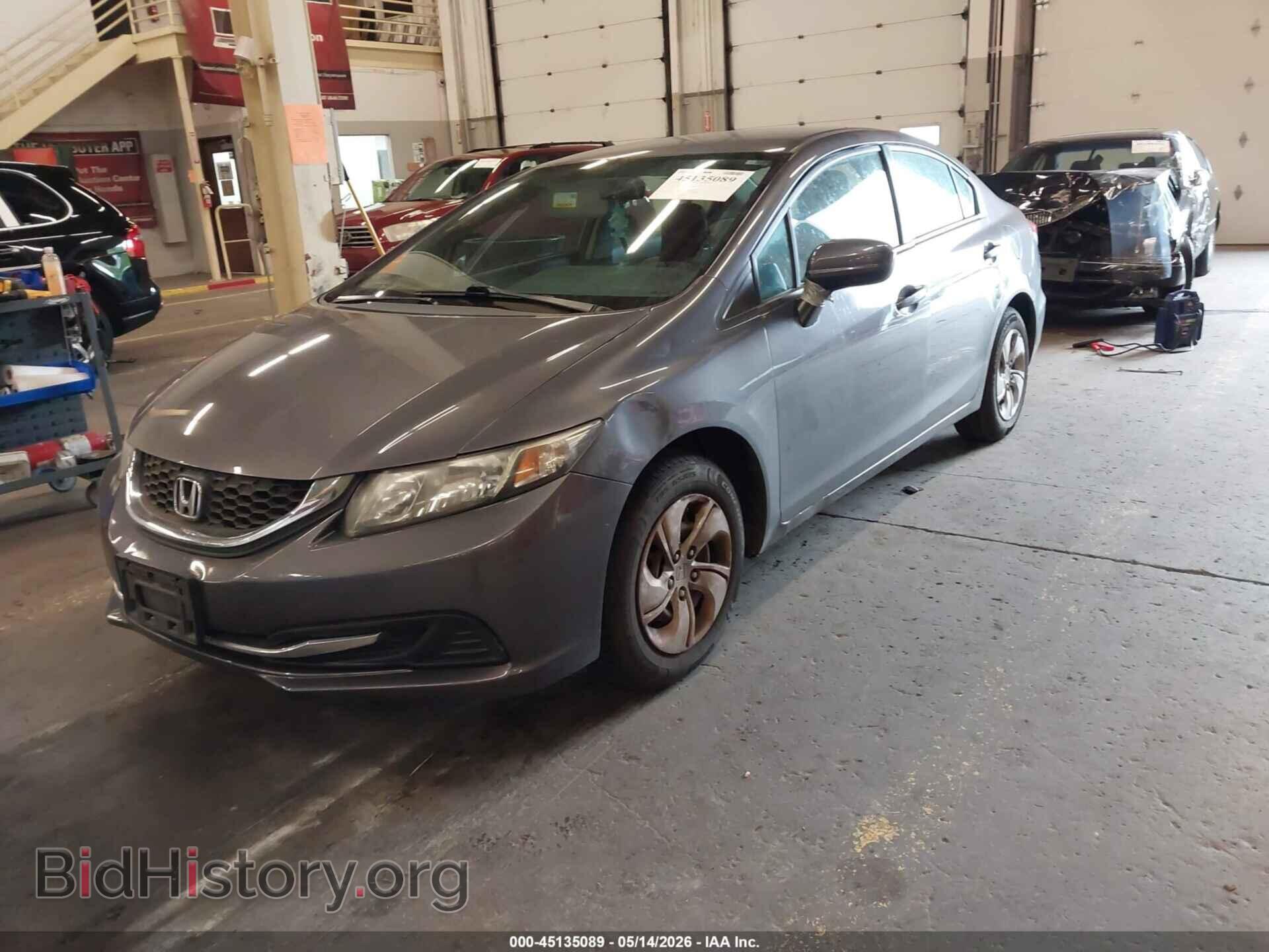 2014 HONDA CIVIC - VIN: 19XFB2F59EE252167 - Фото 2