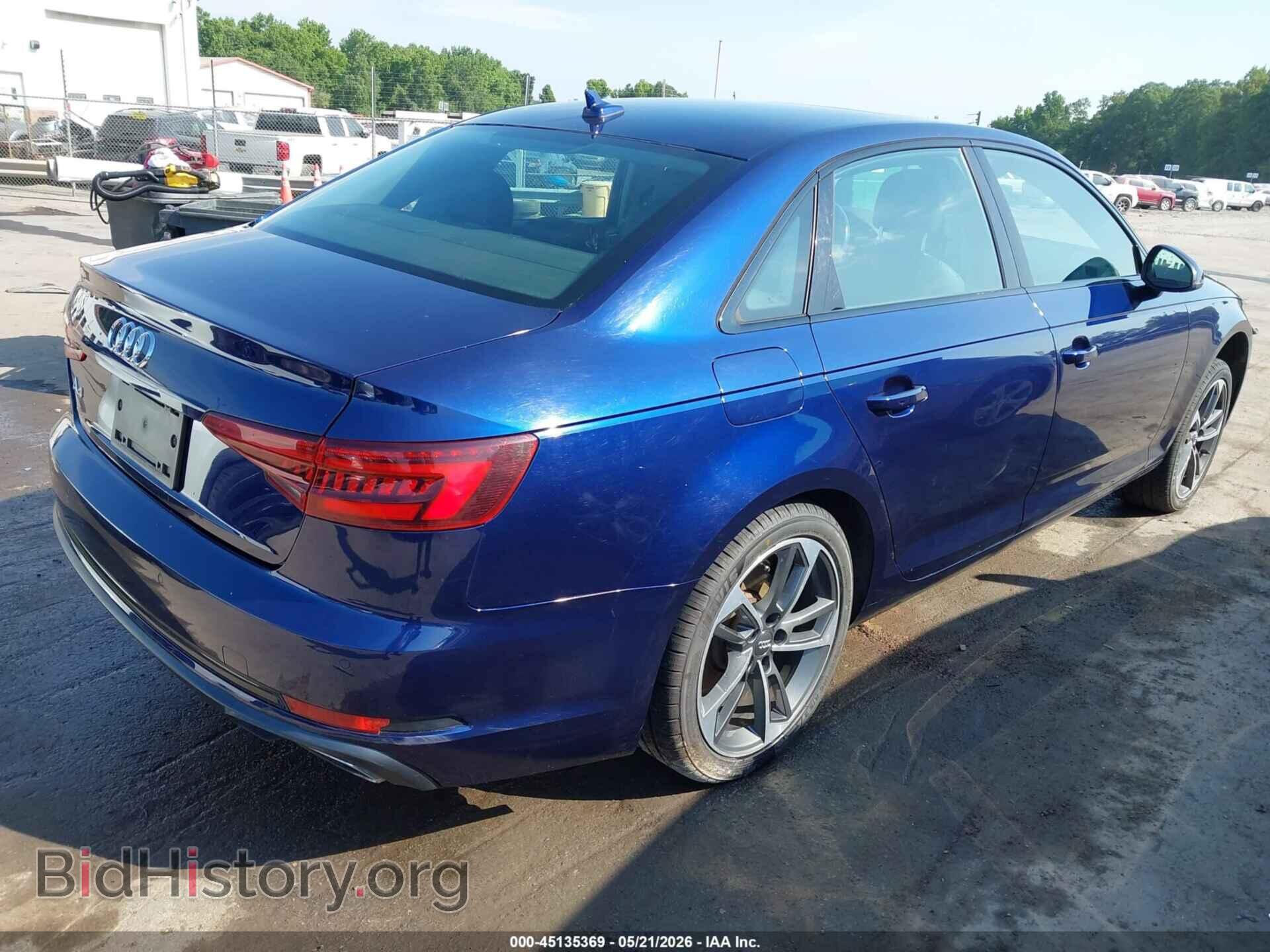 2019 AUDI A4 - VIN: WAUGMAF43KN016604 - Фото 4
