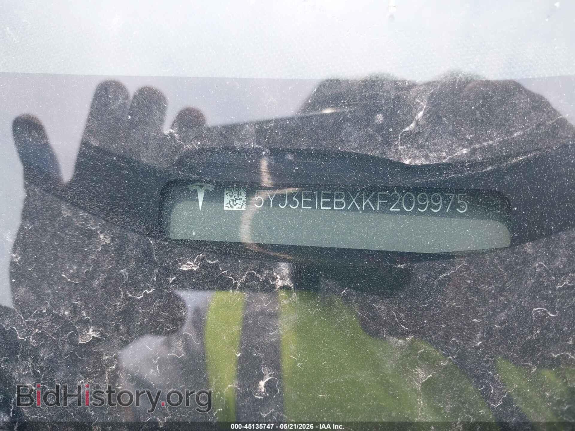 2019 TESLA MODEL 3 - VIN: 5YJ3E1EBXKF209975 - Photo 9