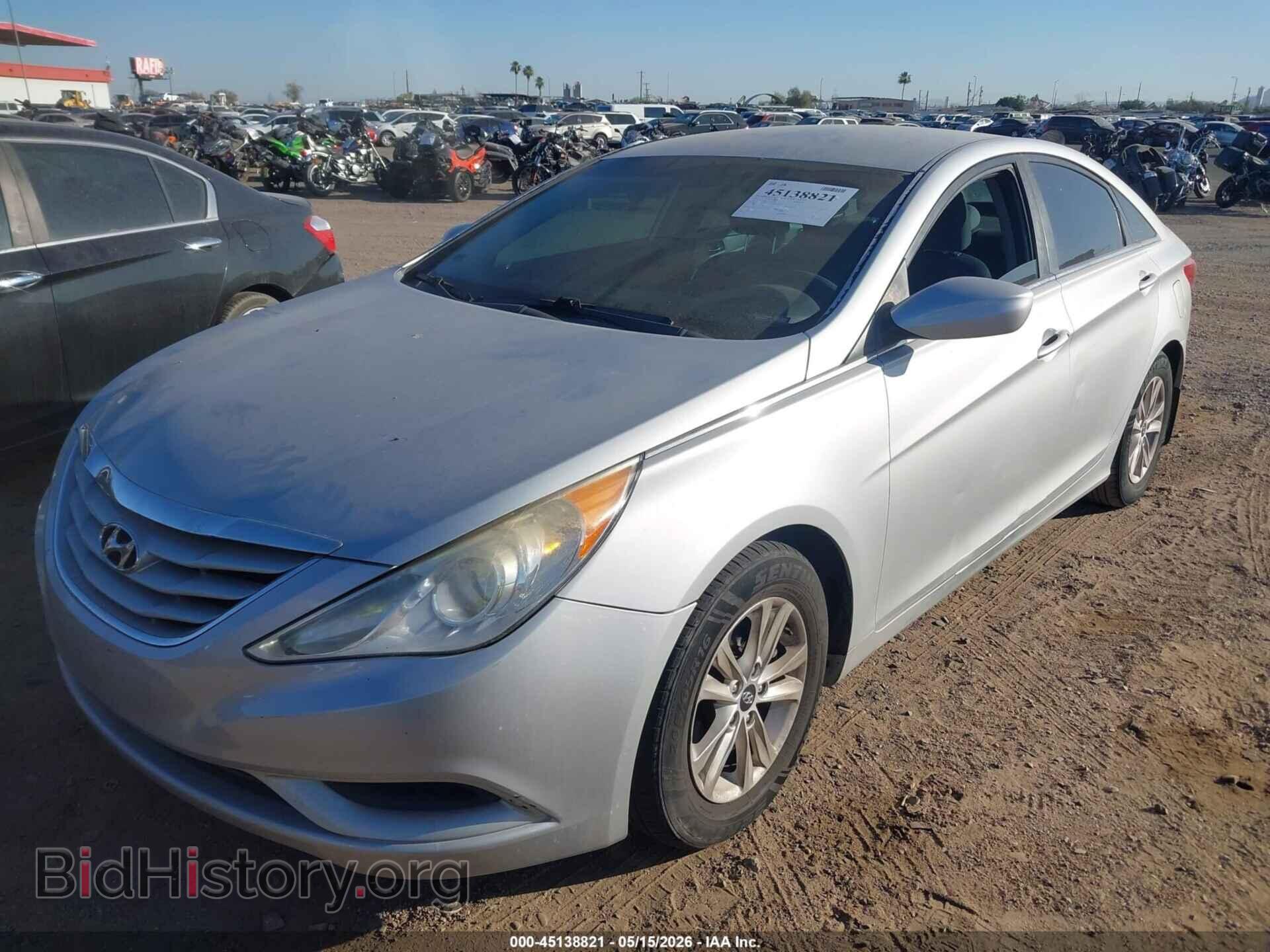2012 HYUNDAI SONATA - VIN: 5NPEB4AC6CH492525 - Фото 2
