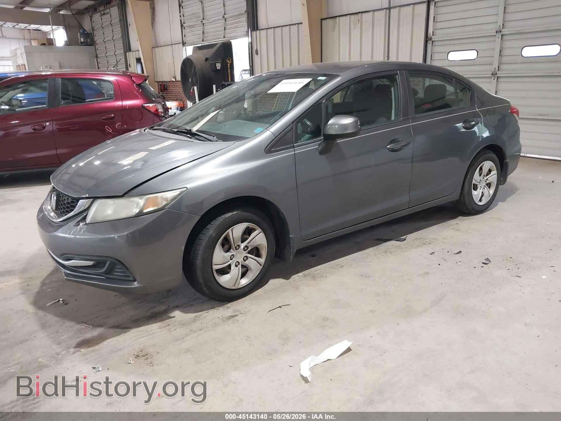 2013 HONDA CIVIC - VIN: 19XFB2E57DE029884 - Фото 2
