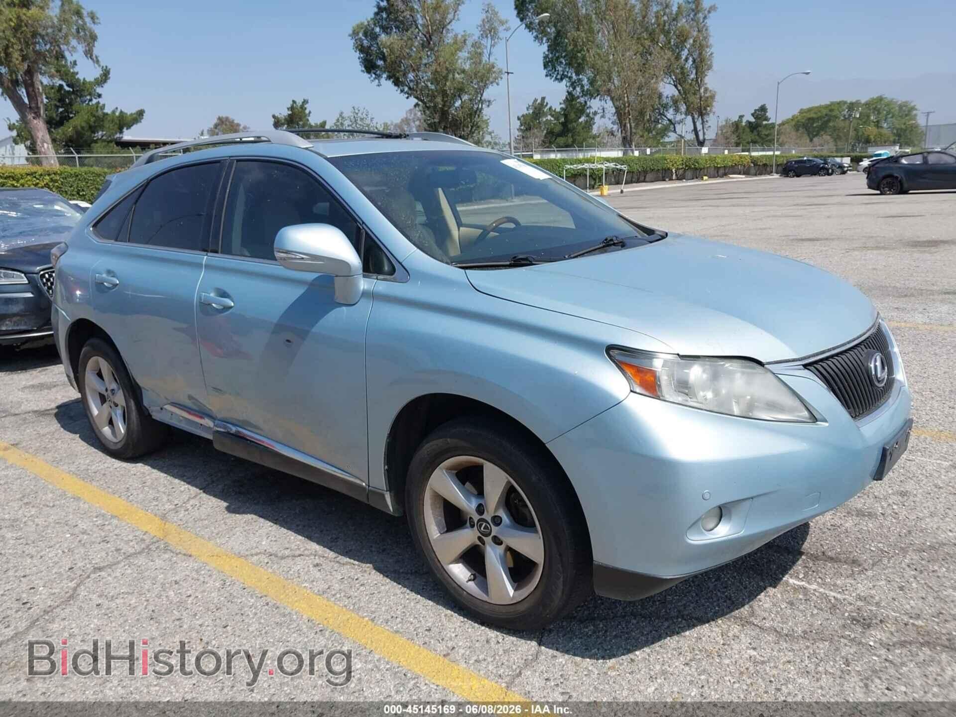 Фотография 2T2BK1BAXCC151738 - LEXUS RX 350 2012