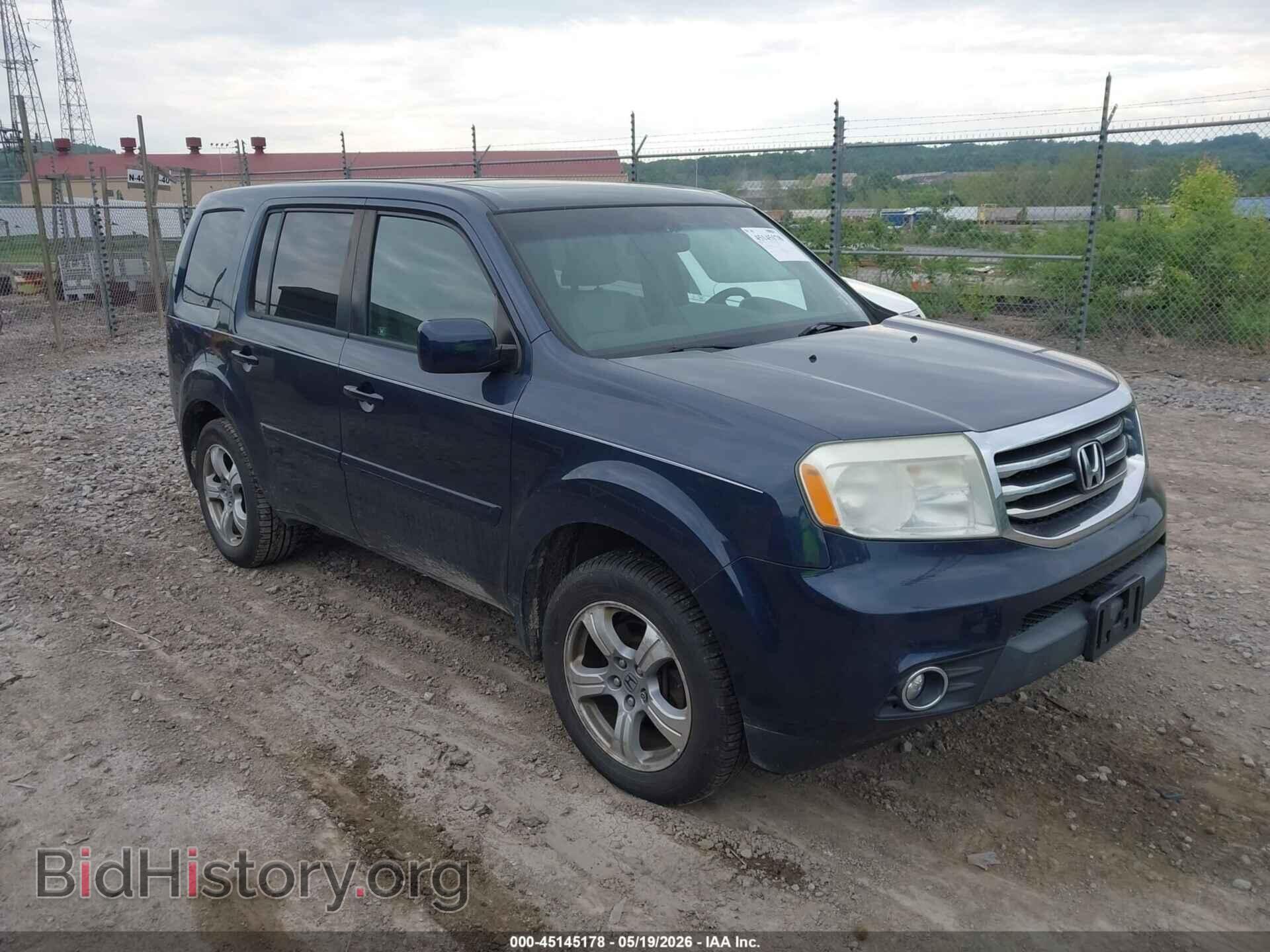 Фотография 5FNYF4H59CB031942 - HONDA PILOT 2012