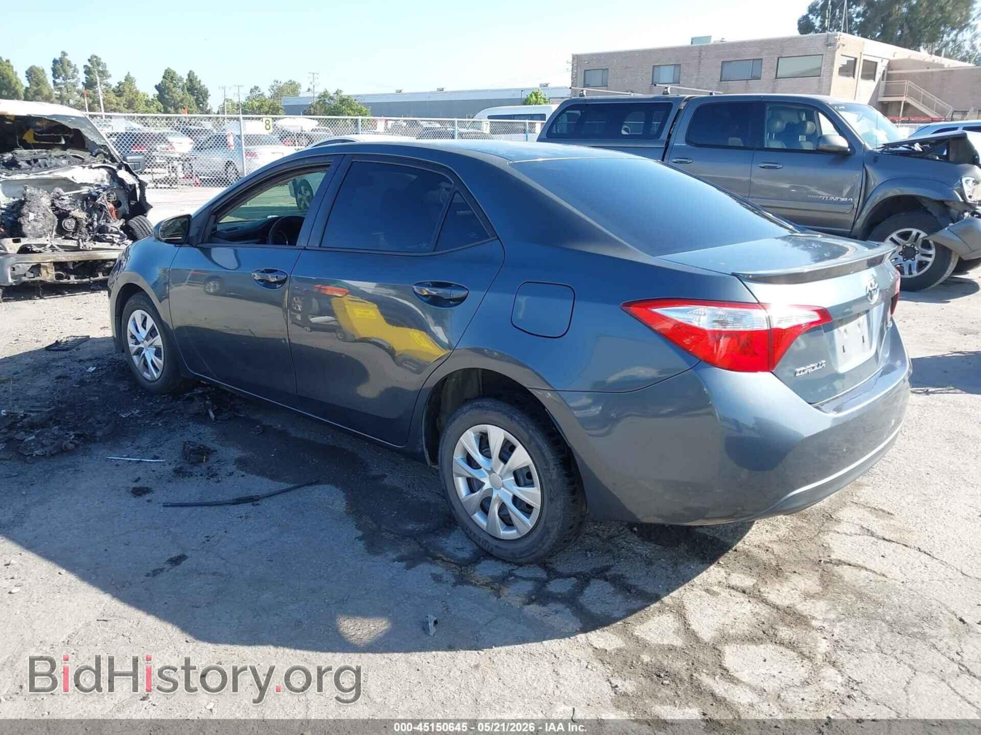 2014 TOYOTA COROLLA - VIN: 5YFBPRHE8EP129612 - Фото 3
