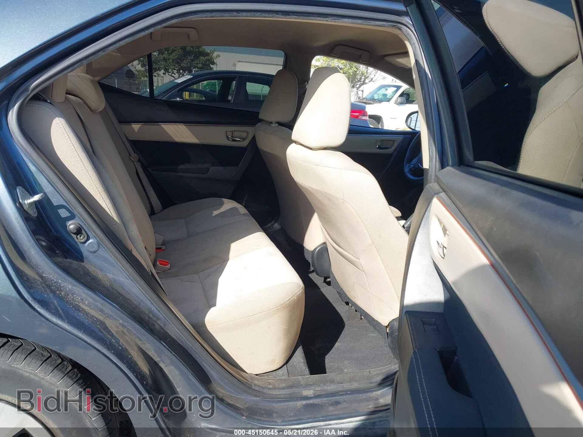 2014 TOYOTA COROLLA - VIN: 5YFBPRHE8EP129612 - Фото 8