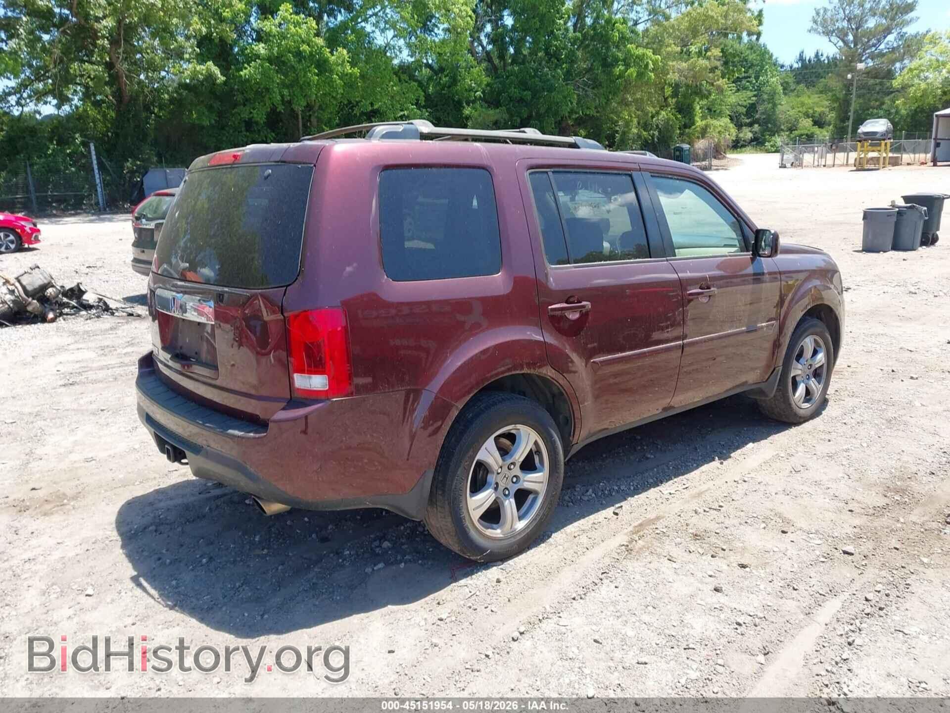 2013 HONDA PILOT - VIN: 5FNYF3H56DB005357 - Photo 4