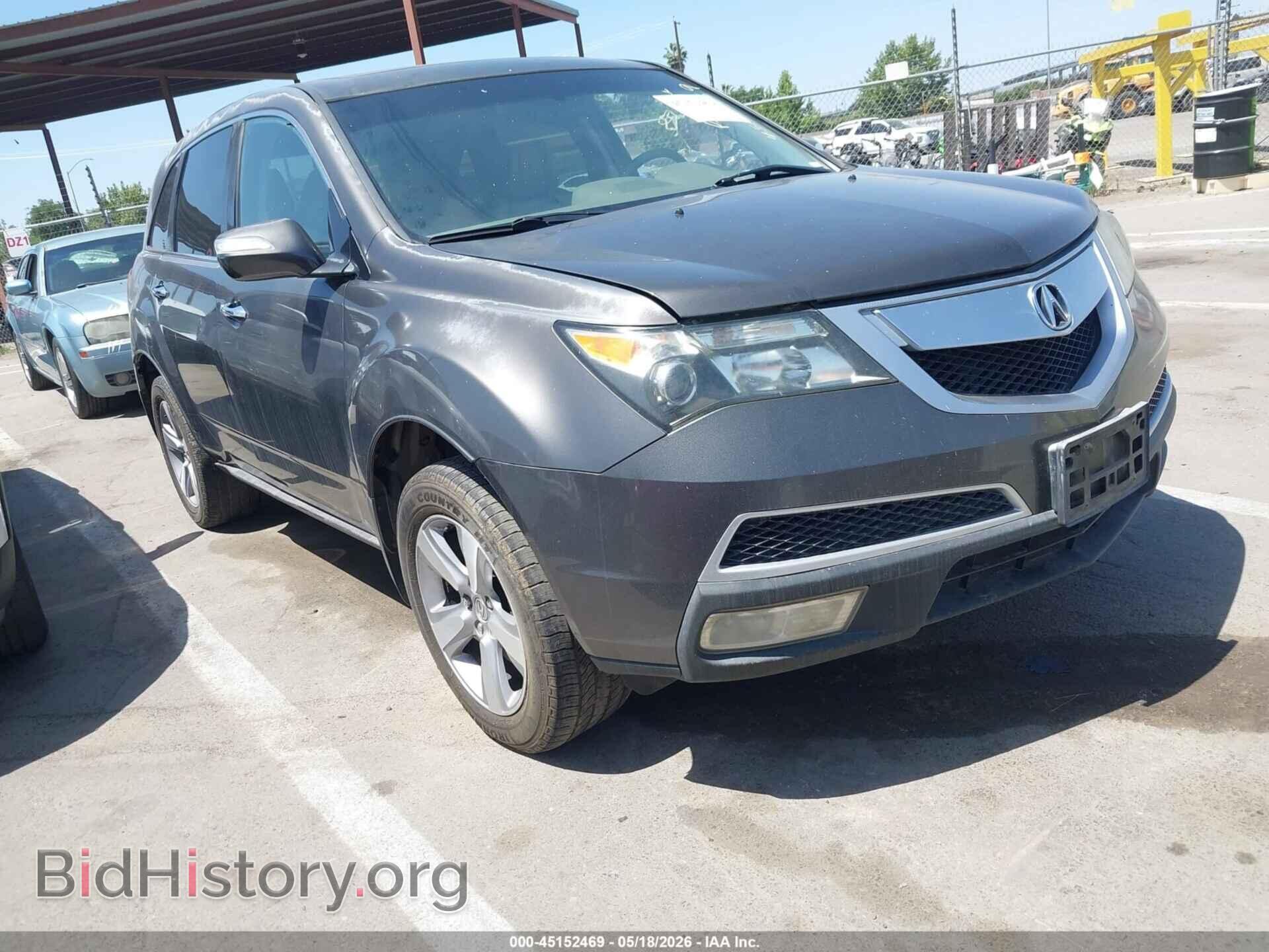 Photo 2HNYD2H37CH549304 - ACURA MDX 2012