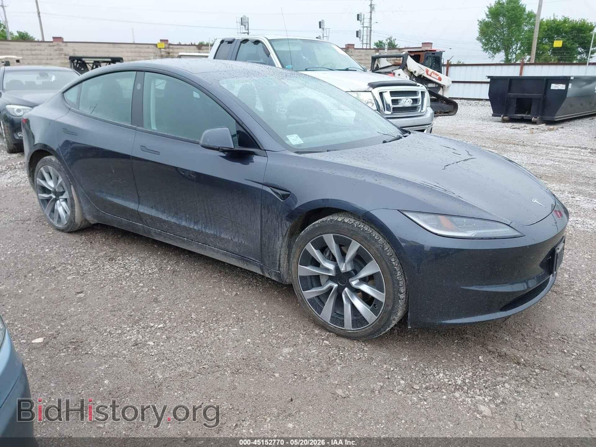 Фотография 5YJ3E1EB4RF788911 - TESLA MODEL 3 2024