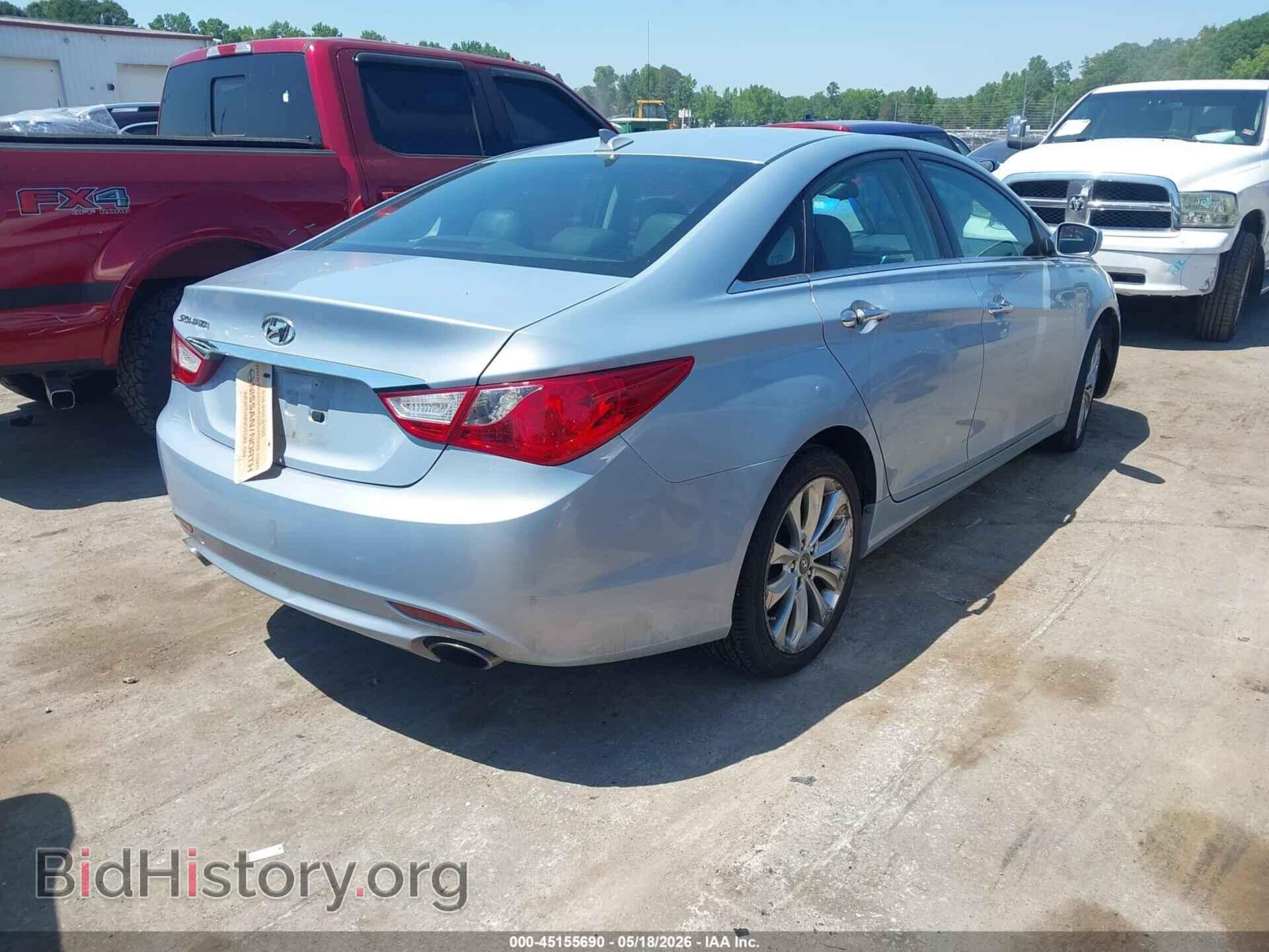 2013 HYUNDAI SONATA - VIN: 5NPEC4AC4DH803965 - Фото 4