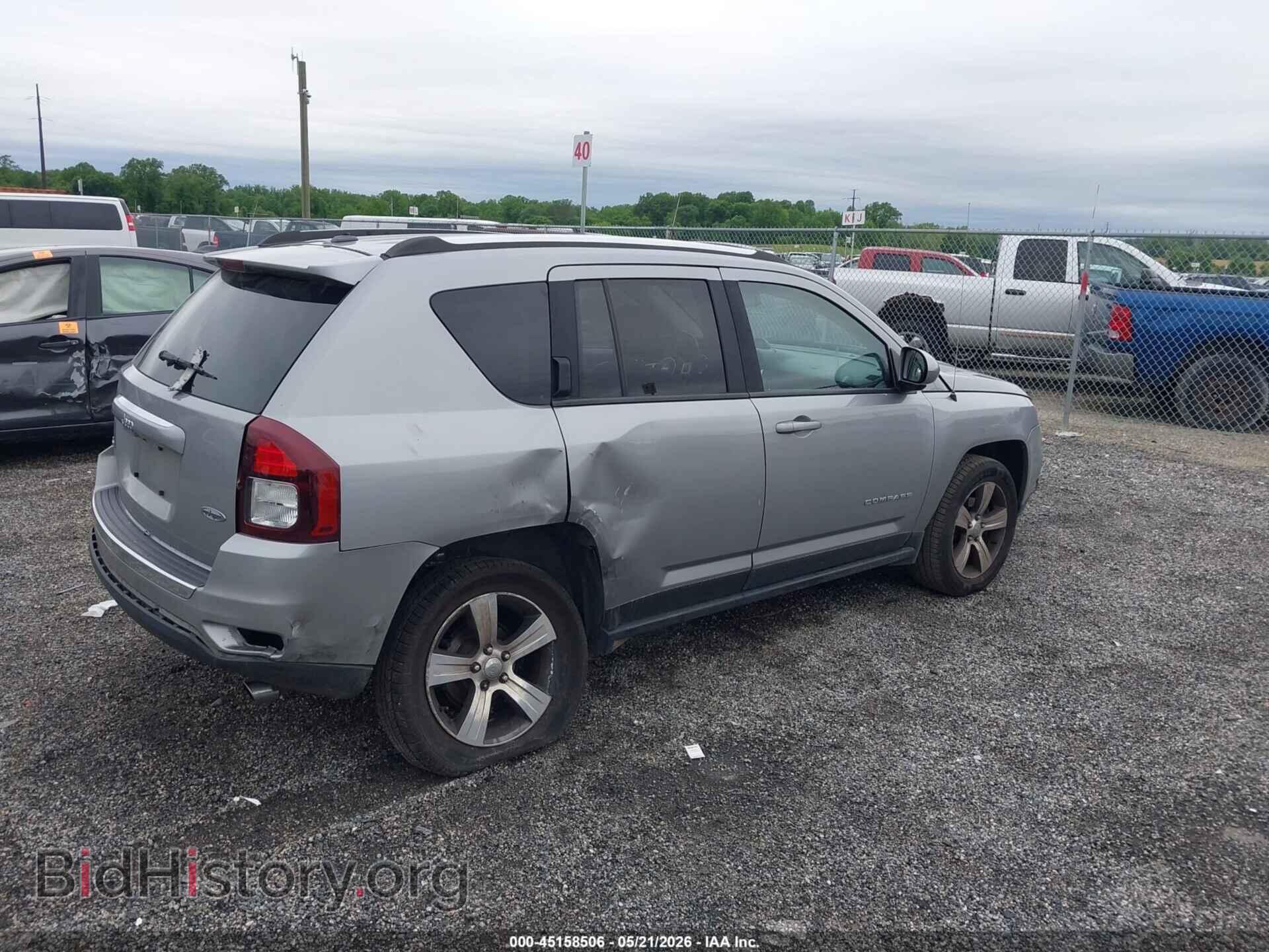2016 JEEP COMPASS - VIN: 1C4NJDEBXGD598833 - Photo 4