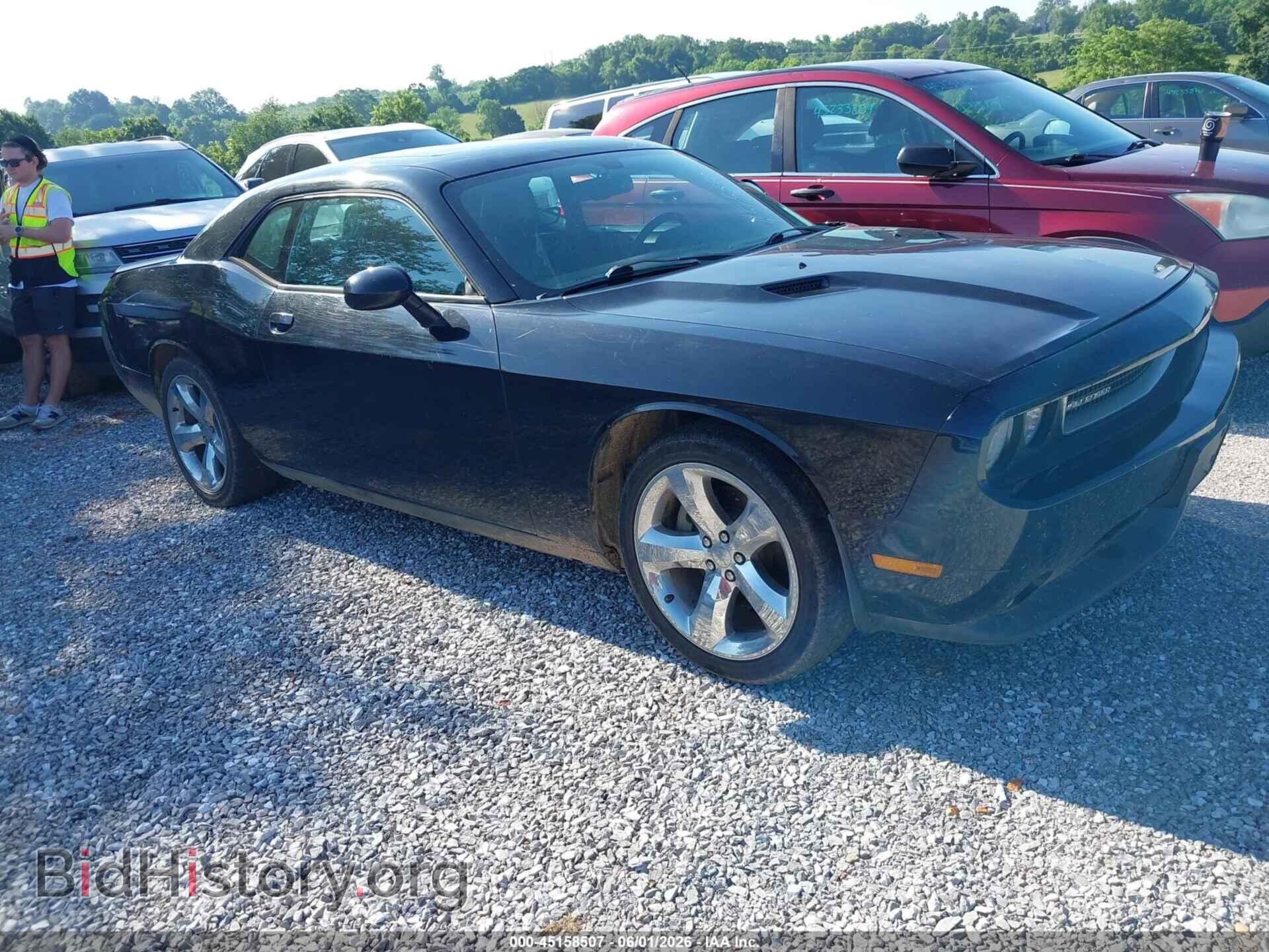 Фотография 2C3CDYAGXCH259451 - DODGE CHALLENGER 2012