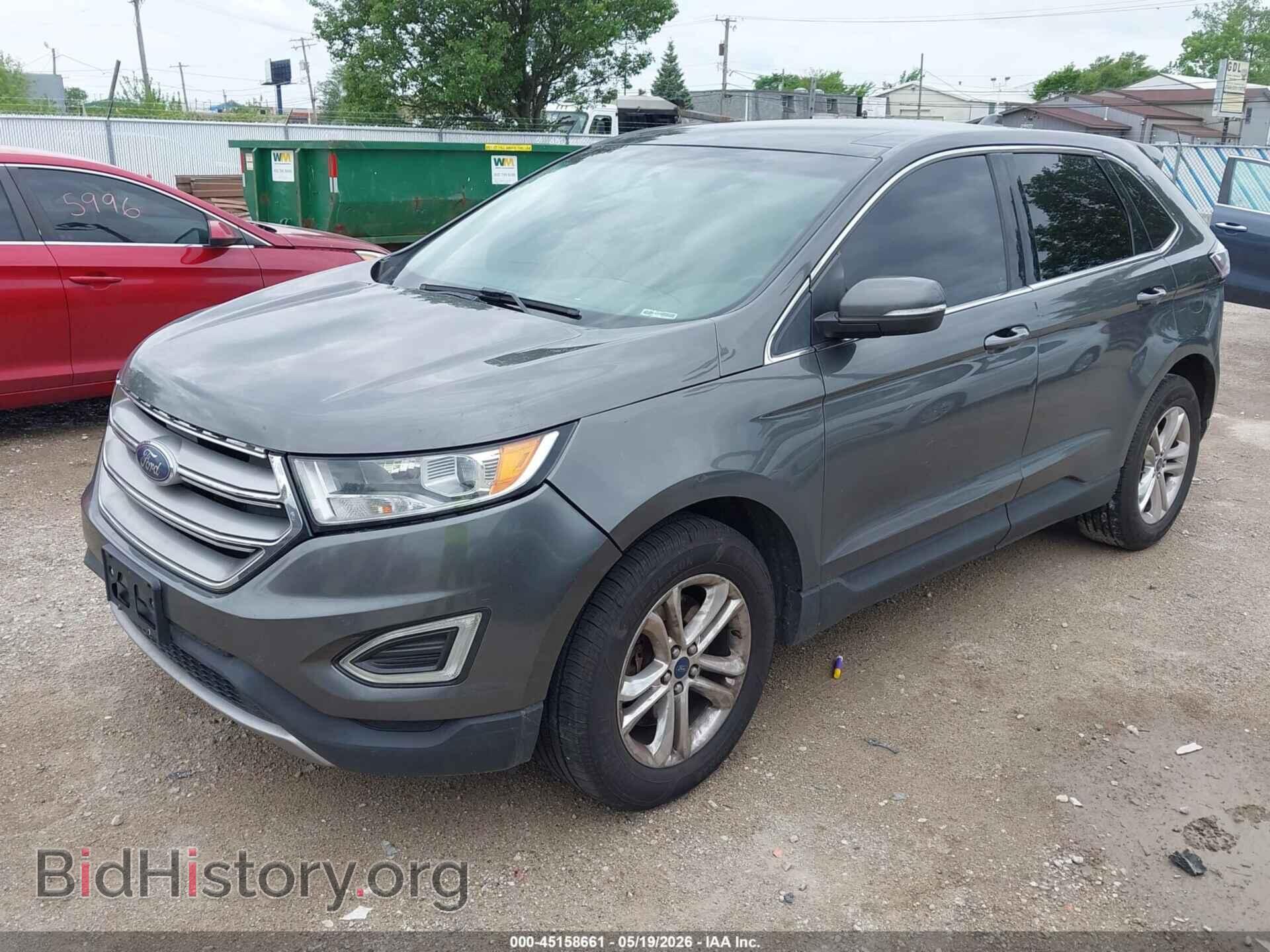 2015 FORD EDGE - VIN: 2FMTK4J8XFBB75703 - Фото 2