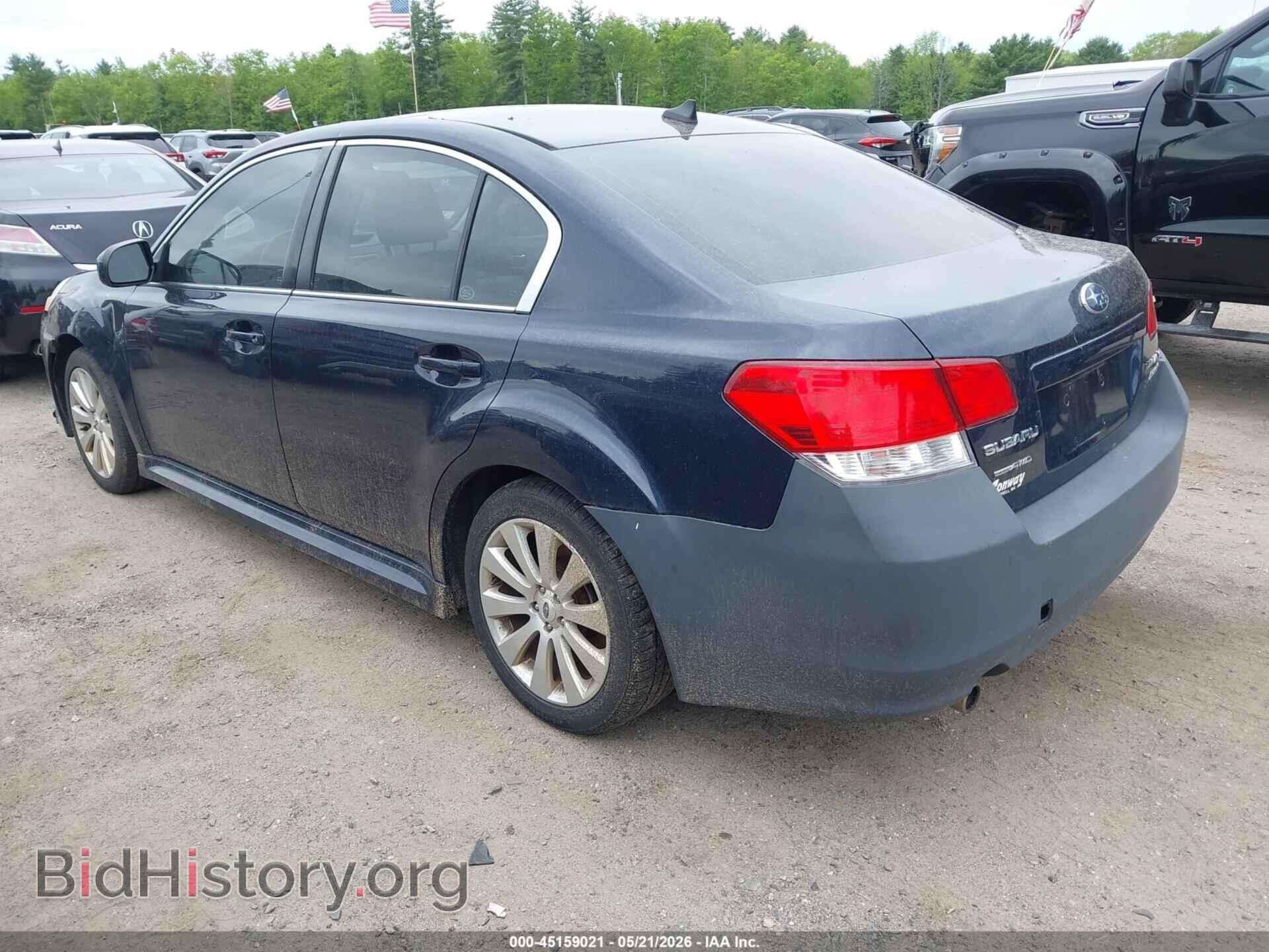 2012 SUBARU LEGACY - VIN: 4S3BMBK64C3003237 - Фото 3