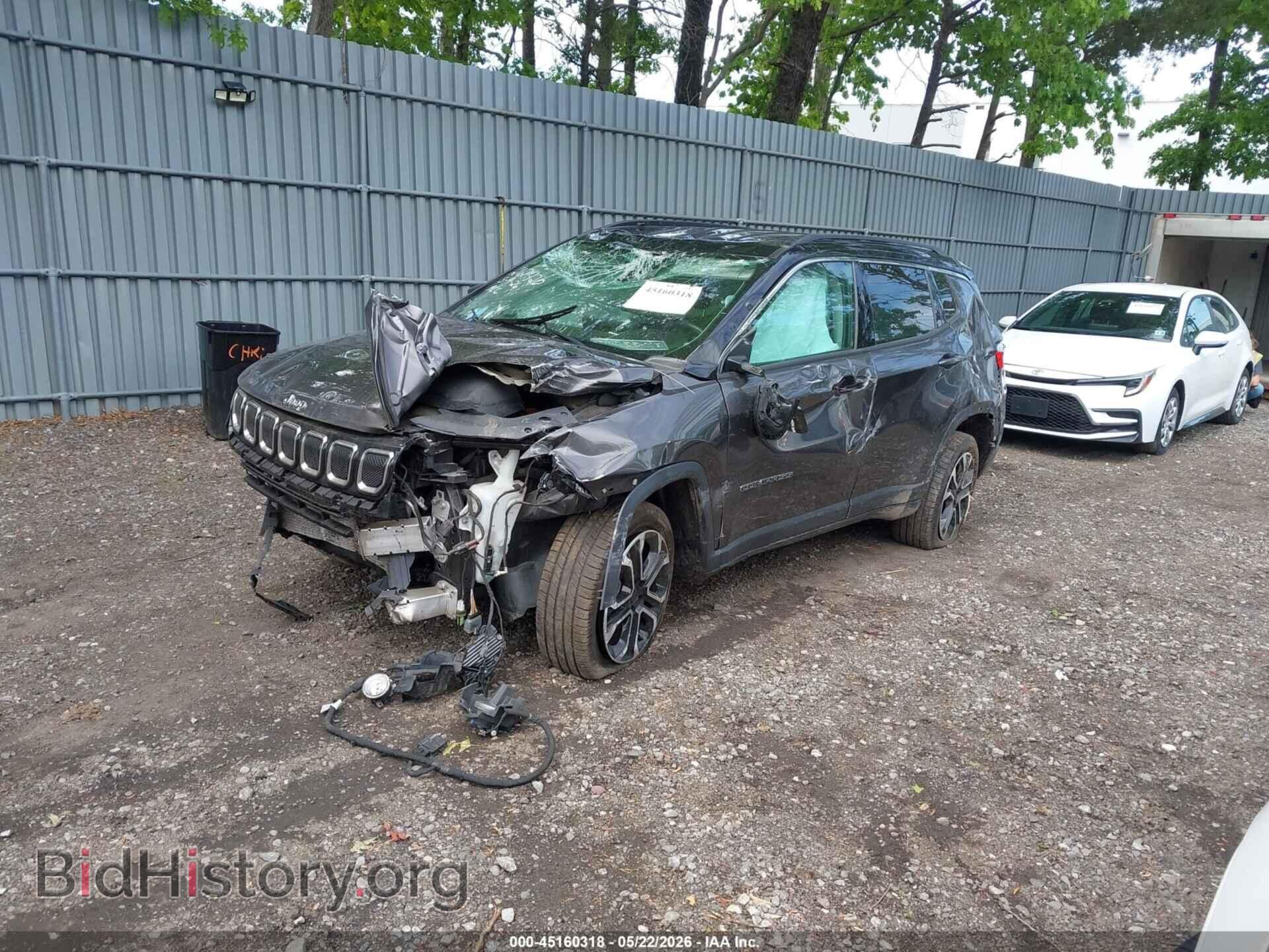 2022 JEEP COMPASS - VIN: 3C4NJDCB1NT212861 - Фото 2
