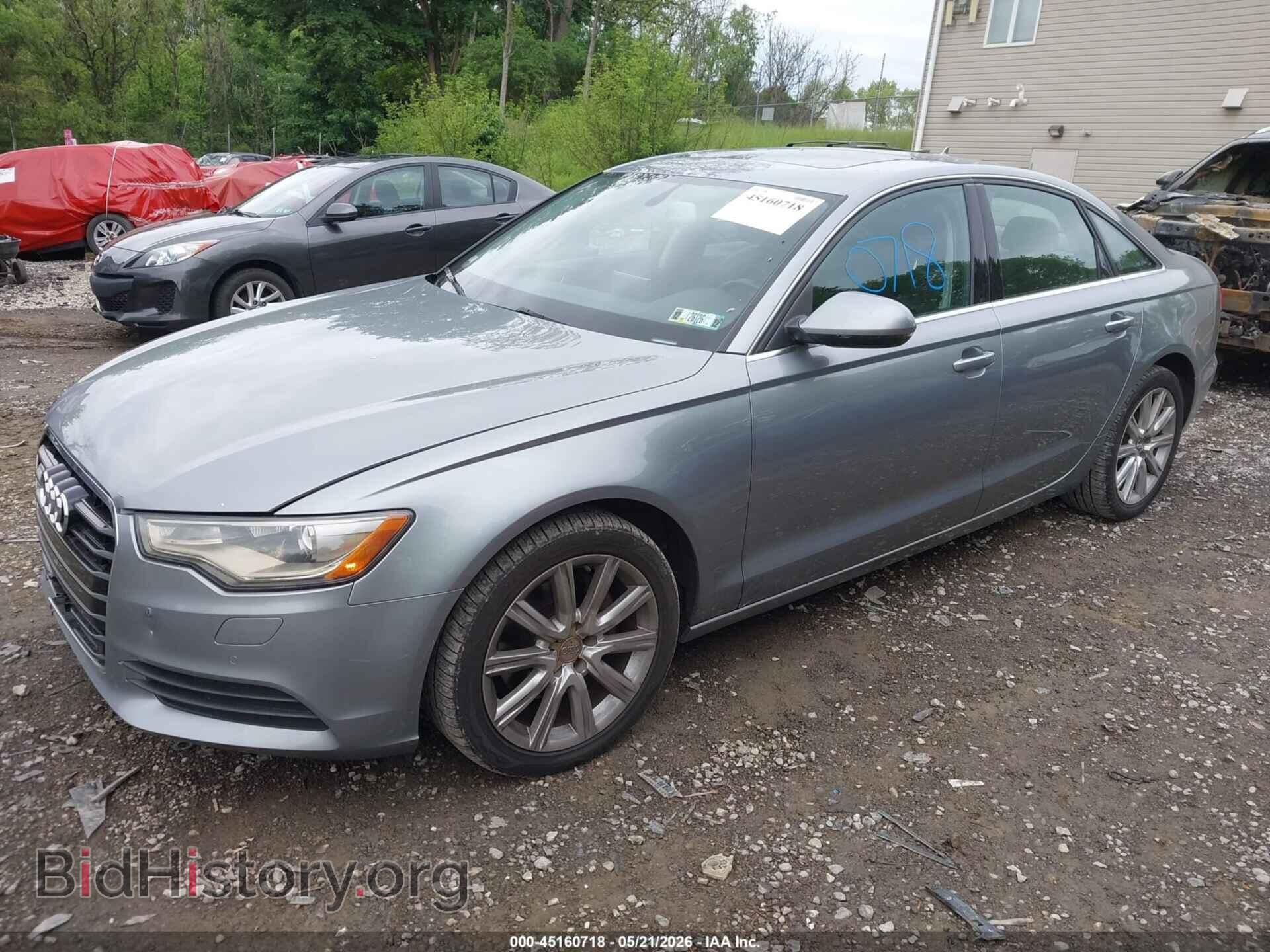 2013 AUDI A6 - VIN: WAUGFAFC0DN057678 - Фото 2