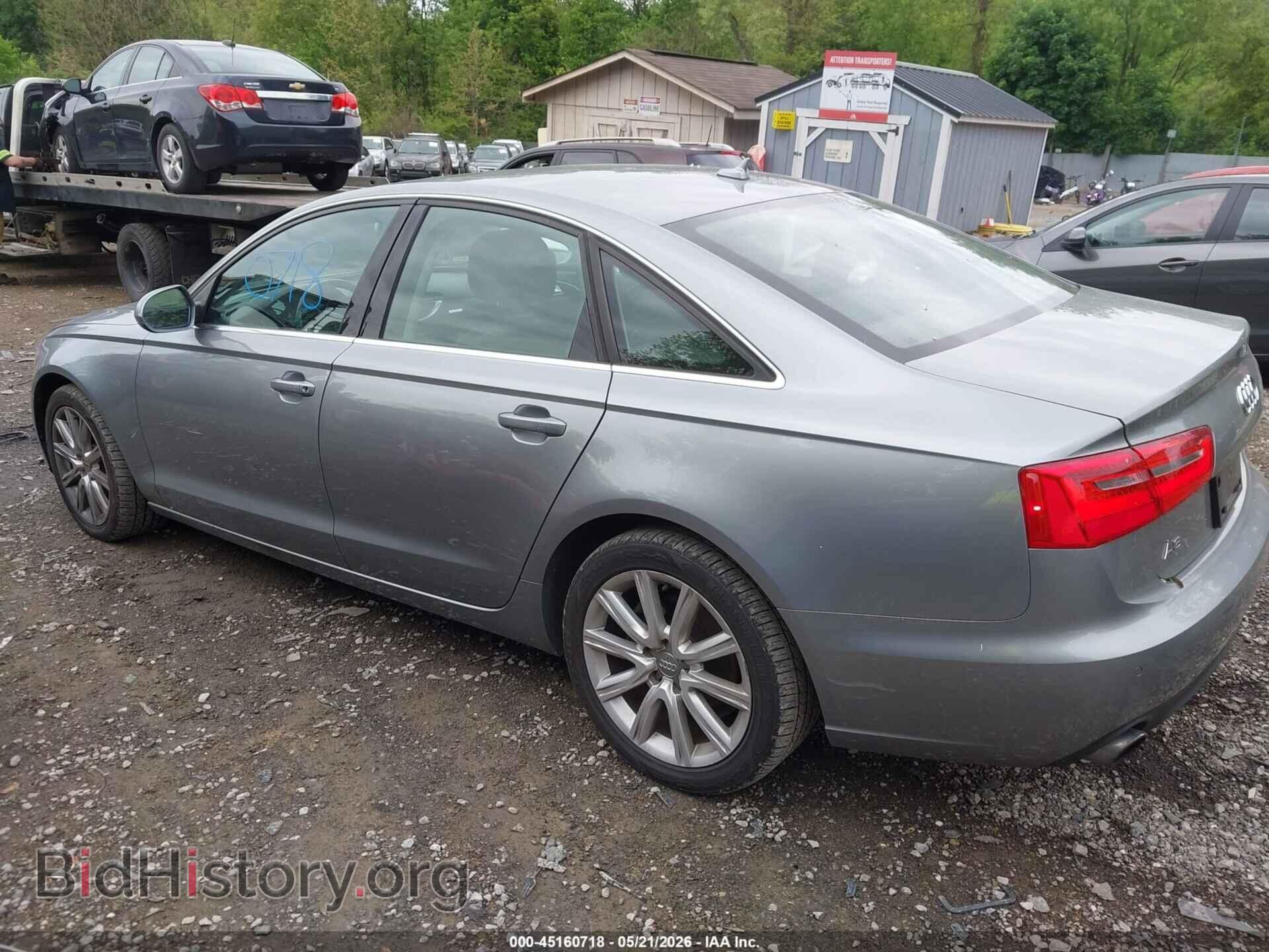 2013 AUDI A6 - VIN: WAUGFAFC0DN057678 - Фото 3