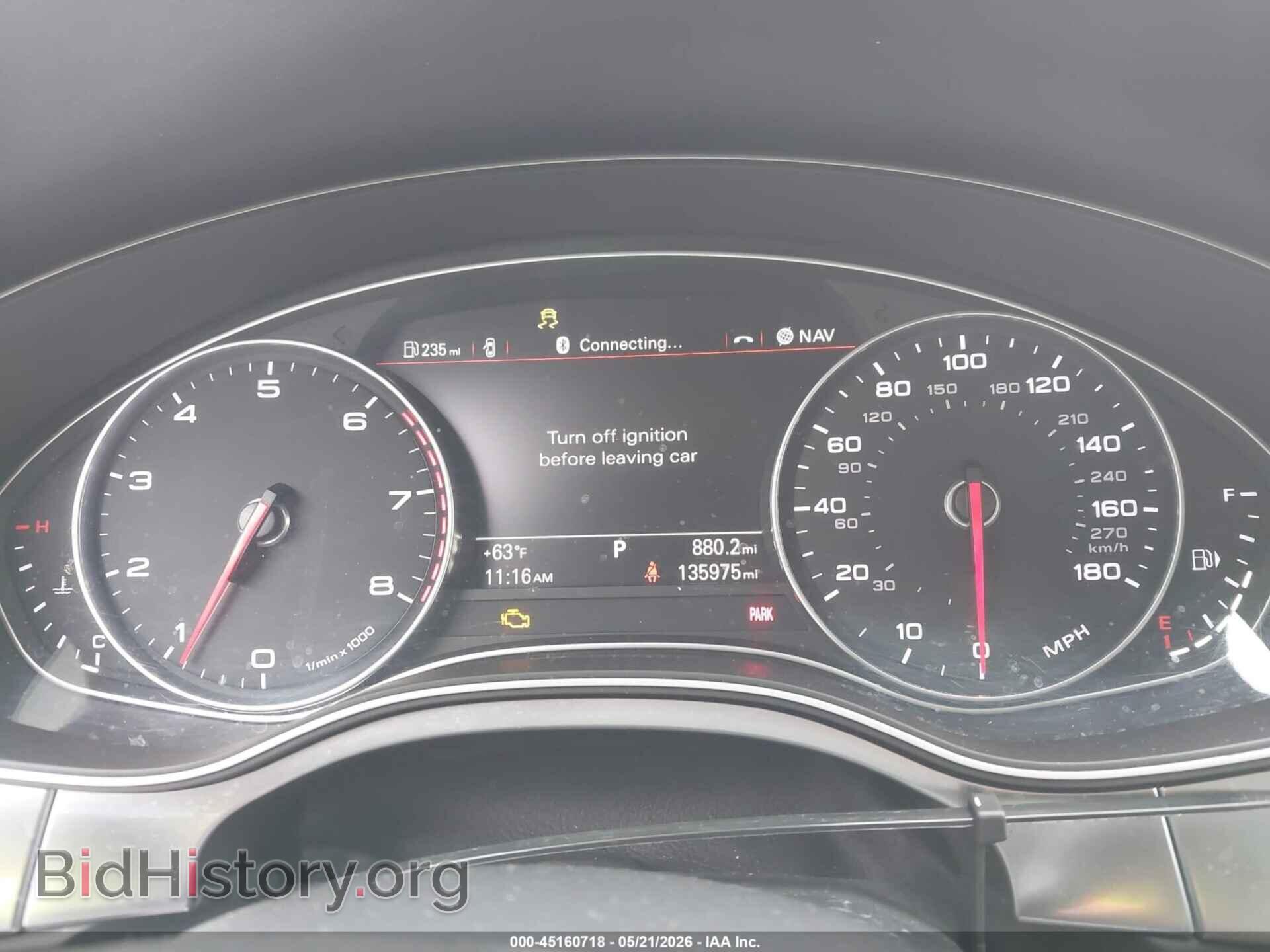 2013 AUDI A6 - VIN: WAUGFAFC0DN057678 - Фото 7