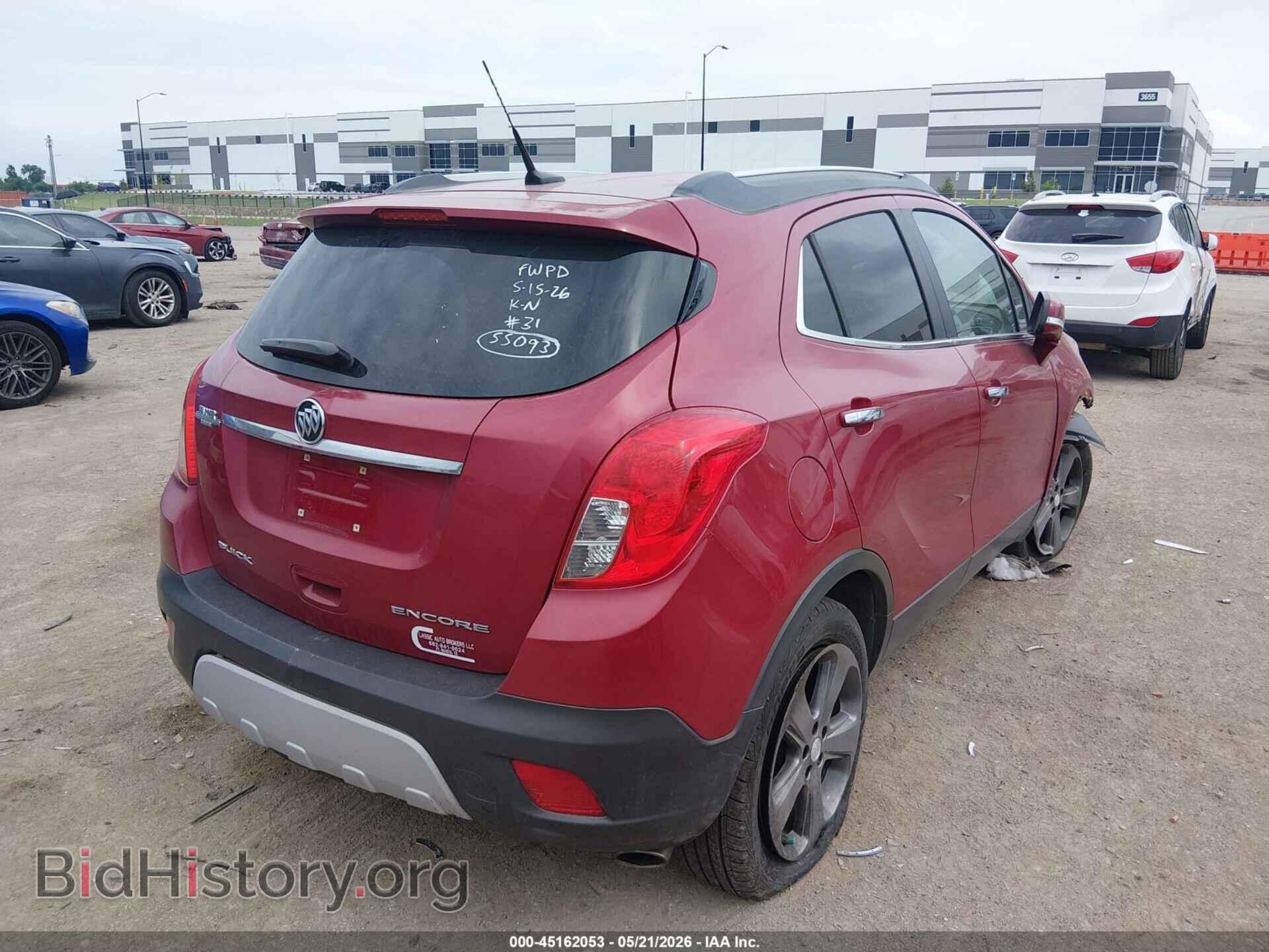 2014 BUICK ENCORE - VIN: KL4CJASB3EB742977 - Фото 4