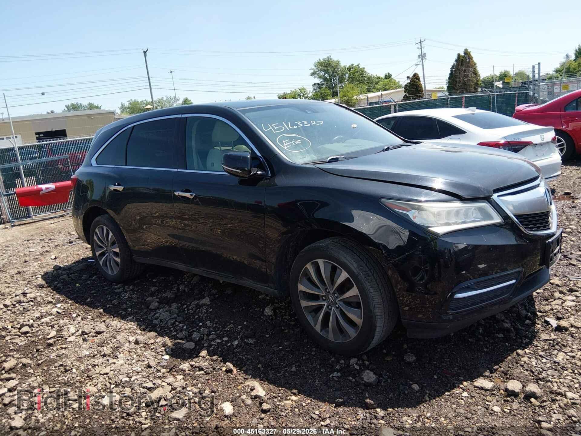 Фотография 5FRYD4H45EB031368 - ACURA MDX 2014