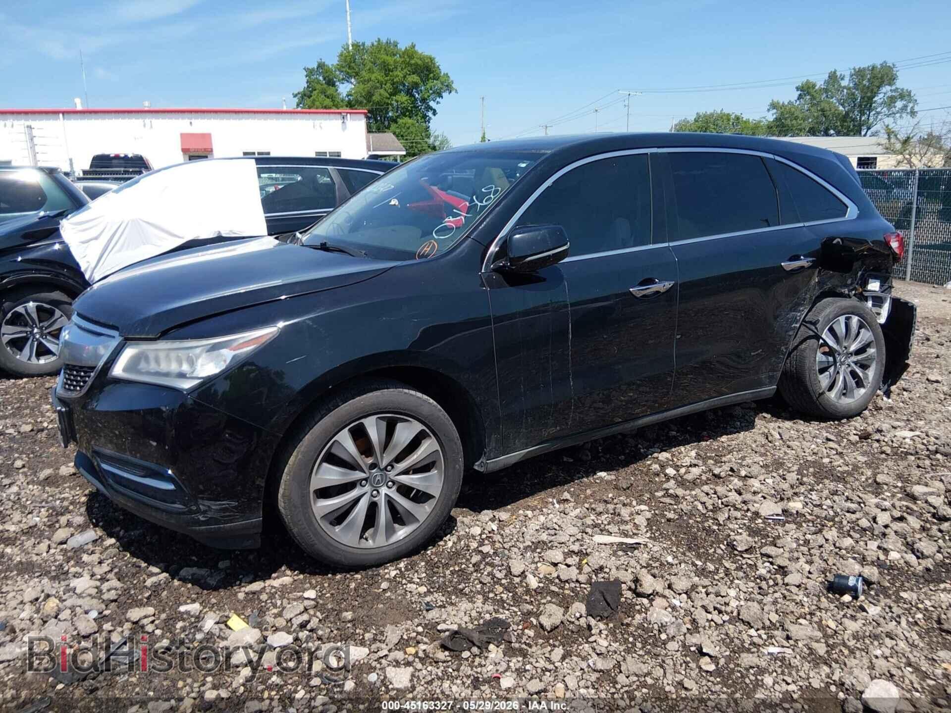 2014 ACURA MDX - VIN: 5FRYD4H45EB031368 - Фото 2