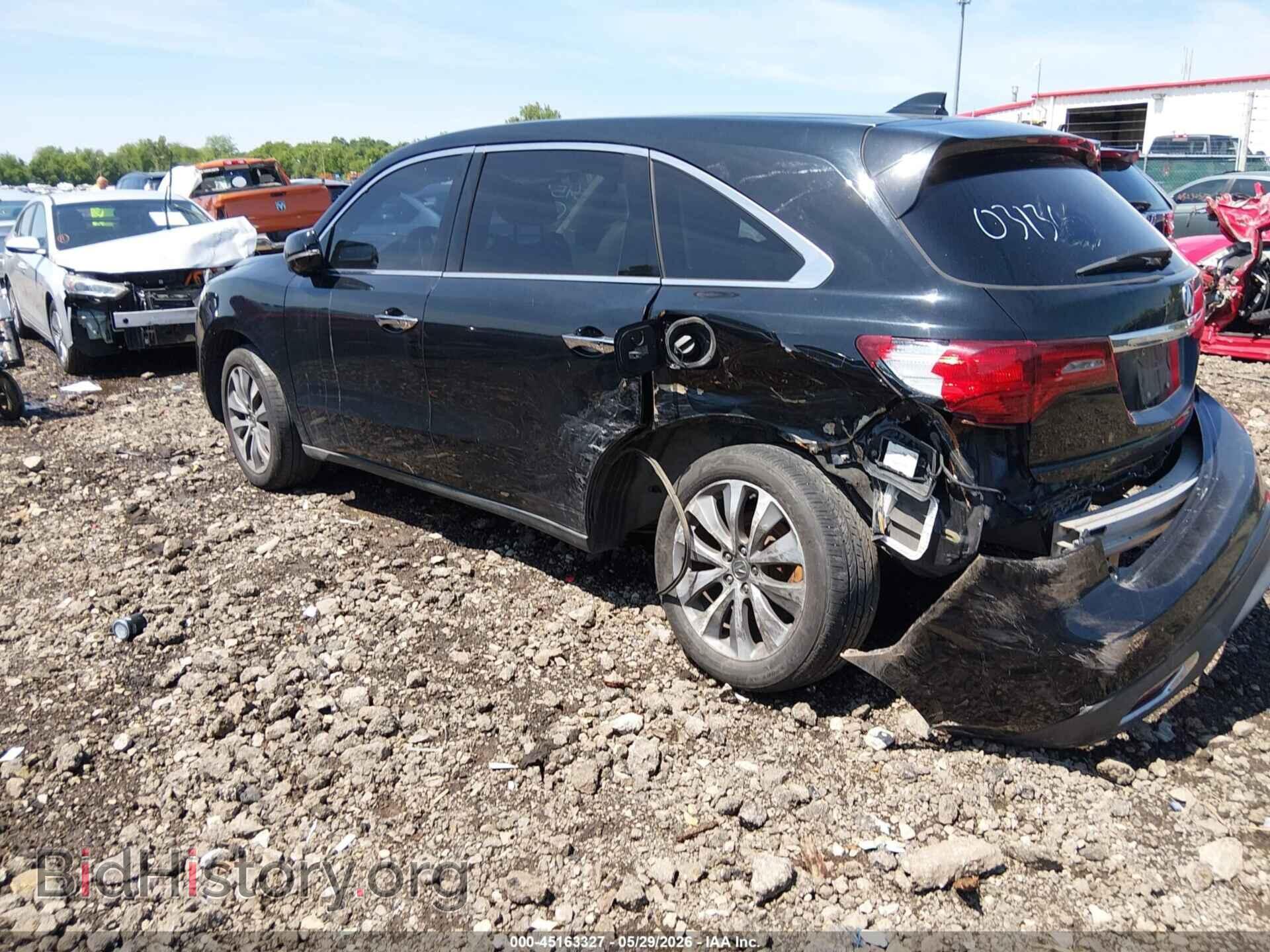 2014 ACURA MDX - VIN: 5FRYD4H45EB031368 - Фото 3