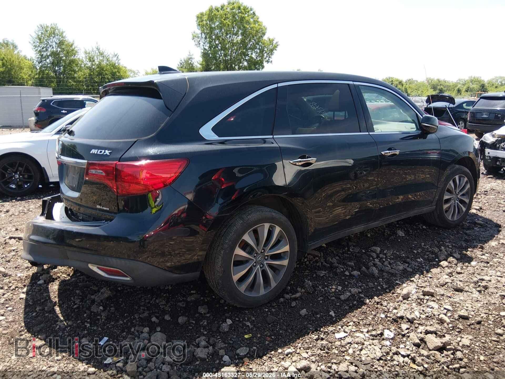 2014 ACURA MDX - VIN: 5FRYD4H45EB031368 - Фото 4