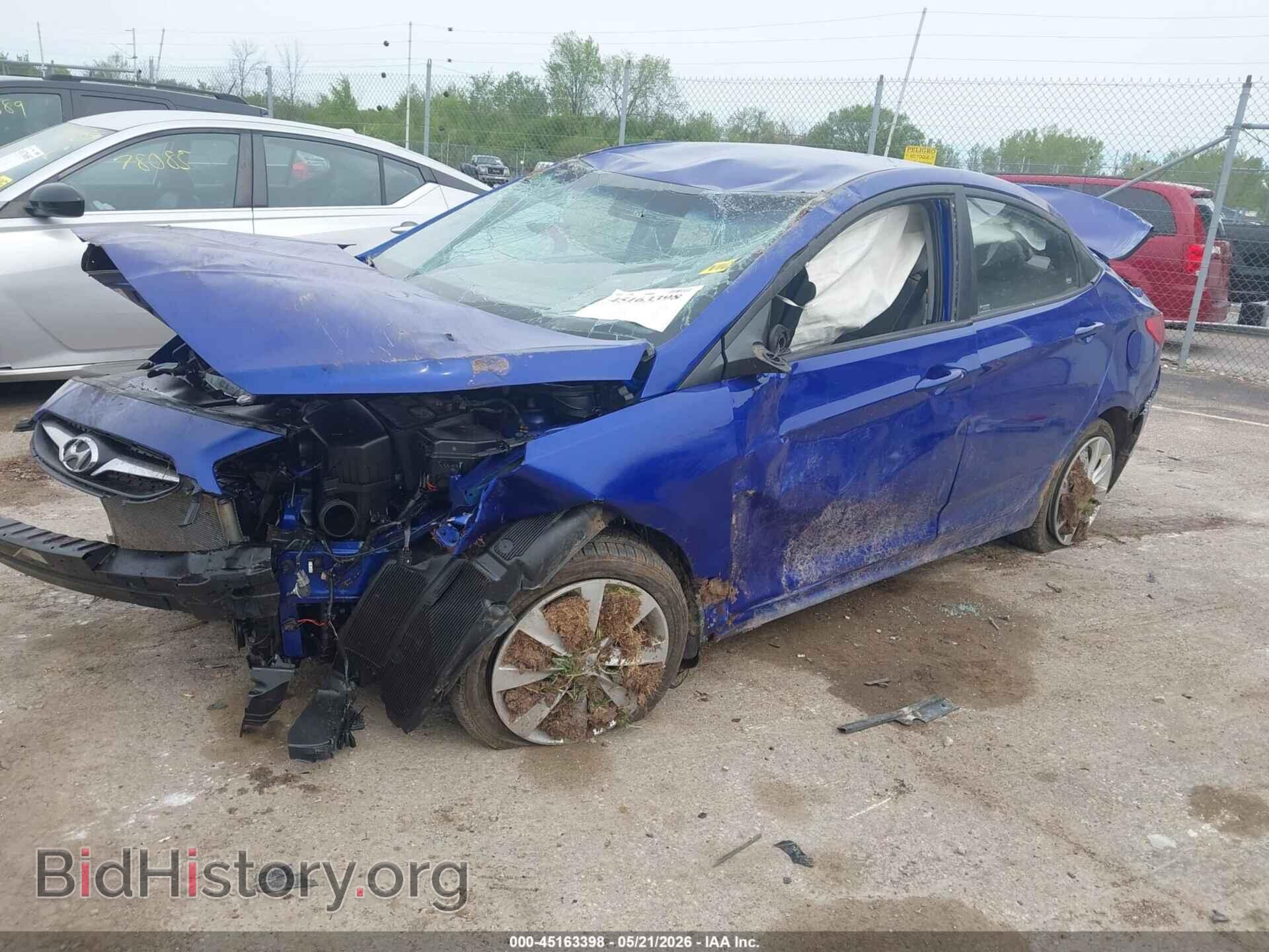 2012 HYUNDAI ACCENT - VIN: KMHCU4AE2CU168475 - Фото 2