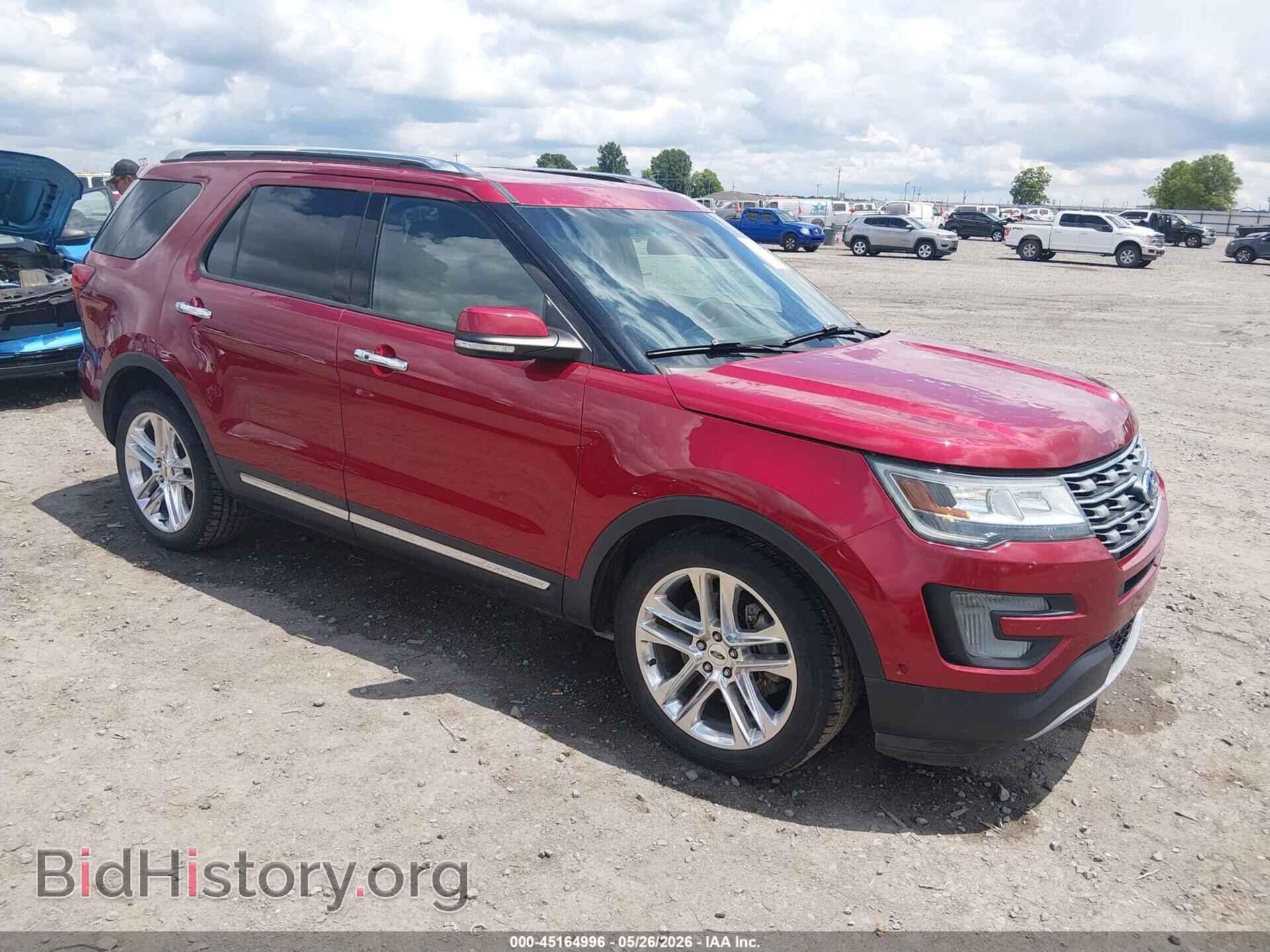 Photo 1FM5K7F83GGB61820 - FORD EXPLORER 2016