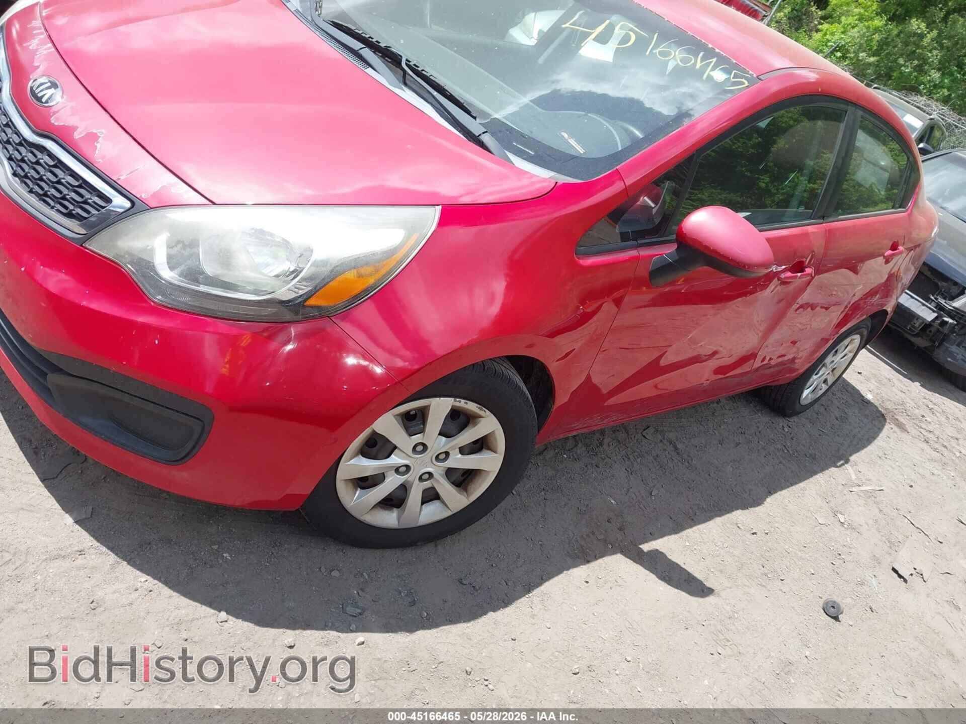 2013 KIA RIO - VIN: KNADN4A37D6178958 - Фото 2
