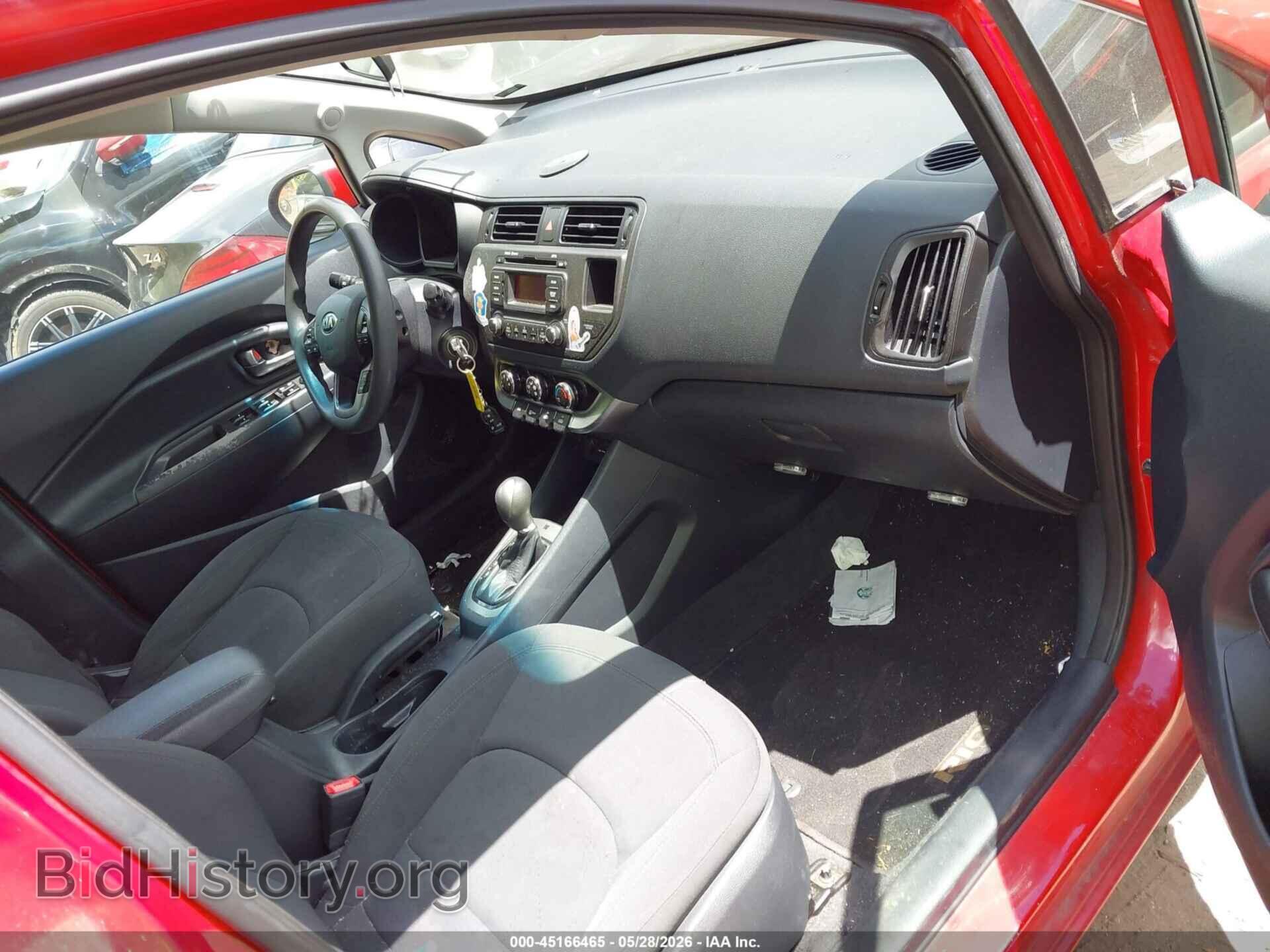 2013 KIA RIO - VIN: KNADN4A37D6178958 - Фото 5