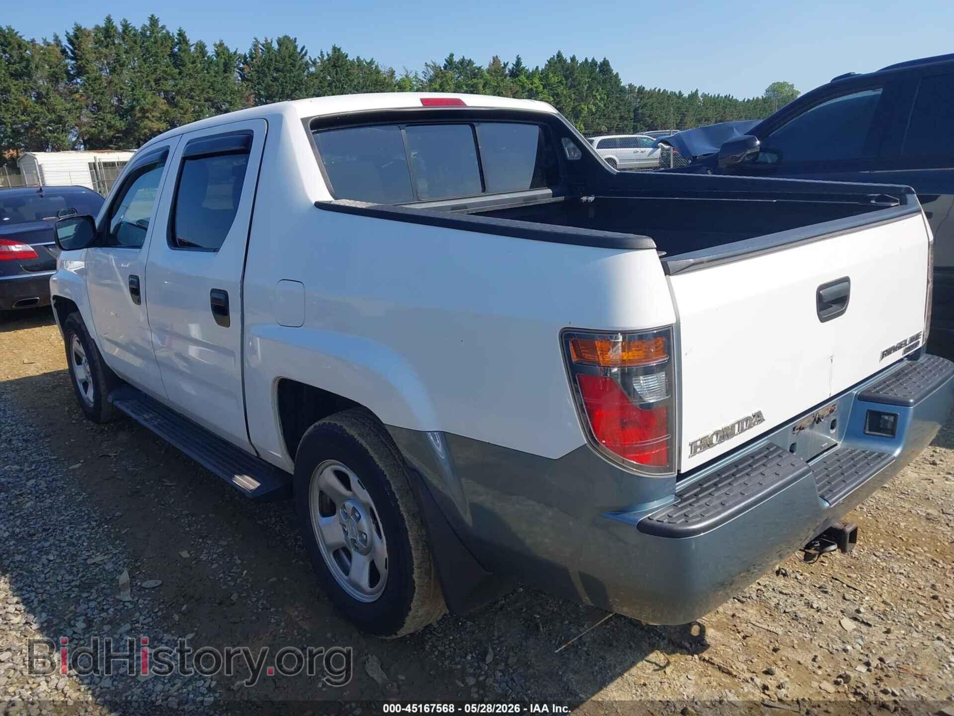 2006 HONDA RIDGELINE - VIN: 2HJYK16236H539515 - Фото 3